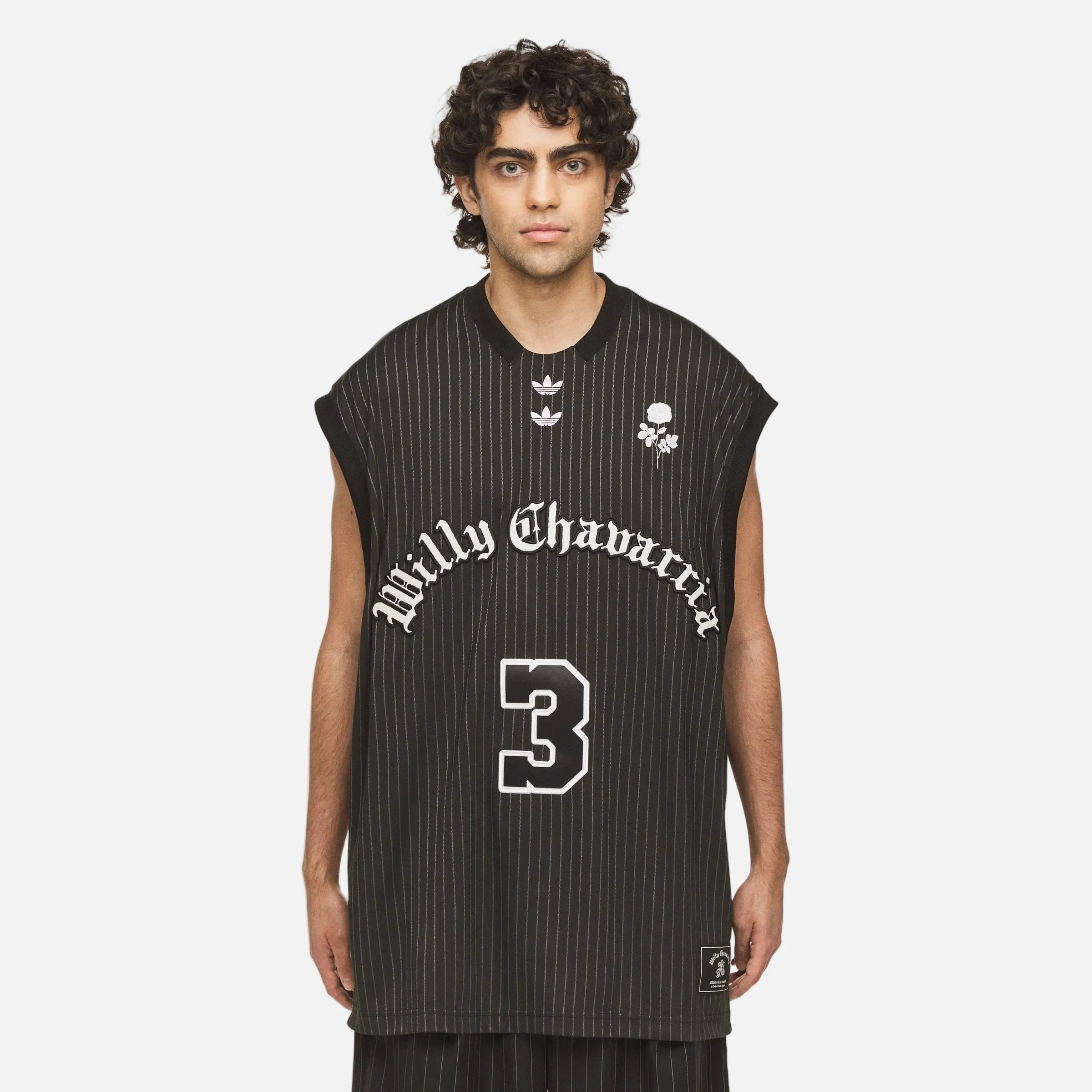 ADIDAS X WC BASKETBALL JERSEY - BLK/WHT - Image 3