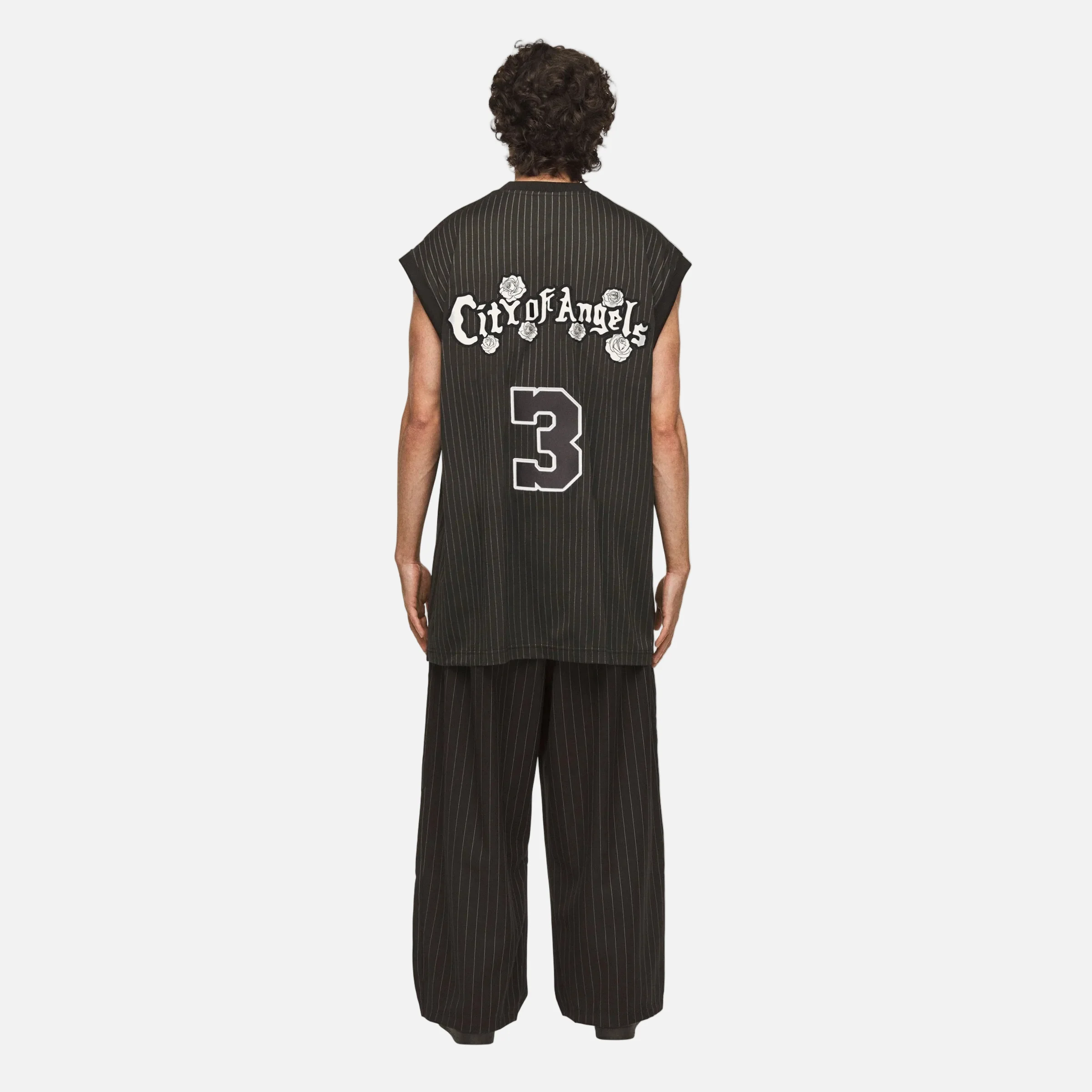 ADIDAS X WC BASKETBALL JERSEY - BLK/WHT - Image 5