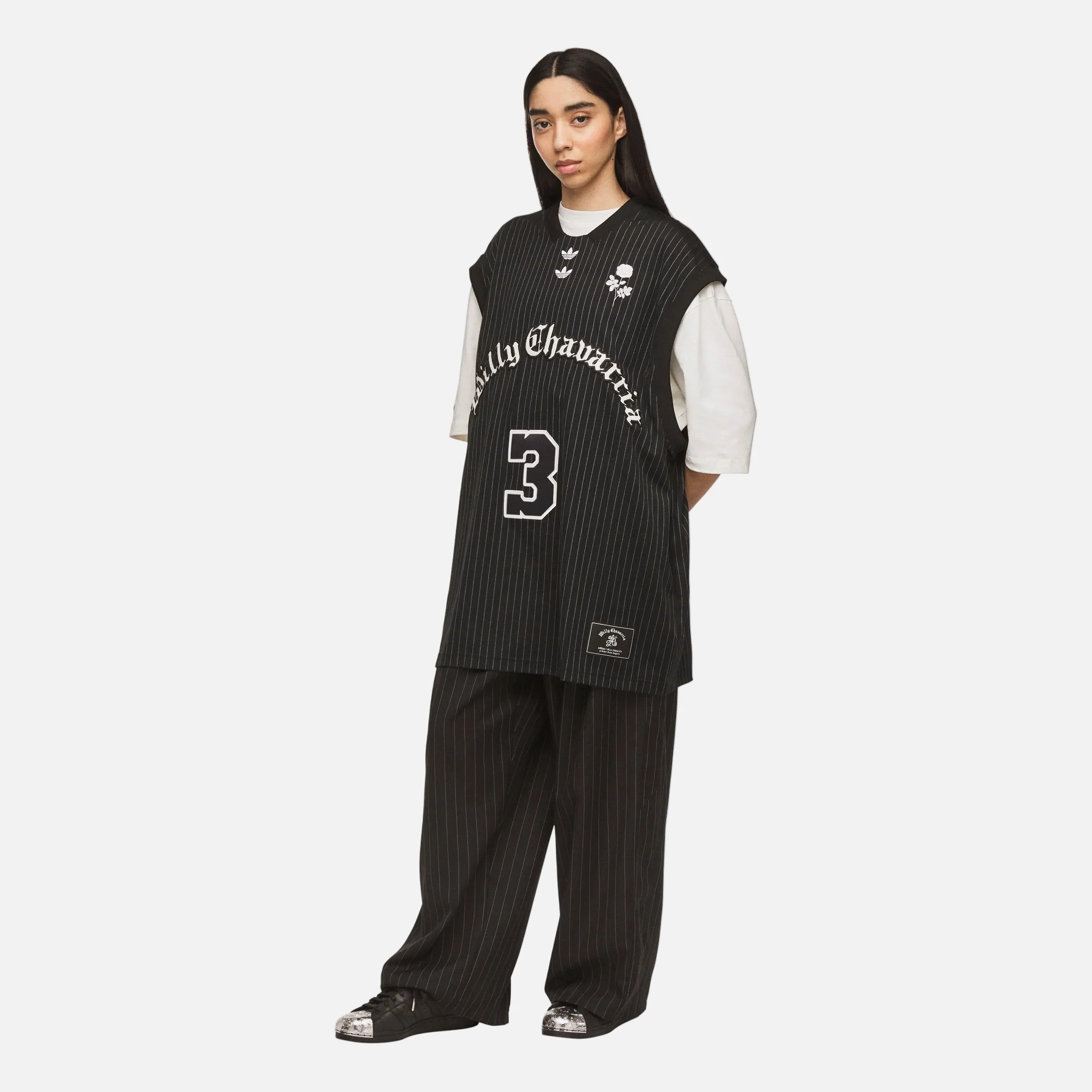 ADIDAS X WC BASKETBALL JERSEY - BLK/WHT - Image 6