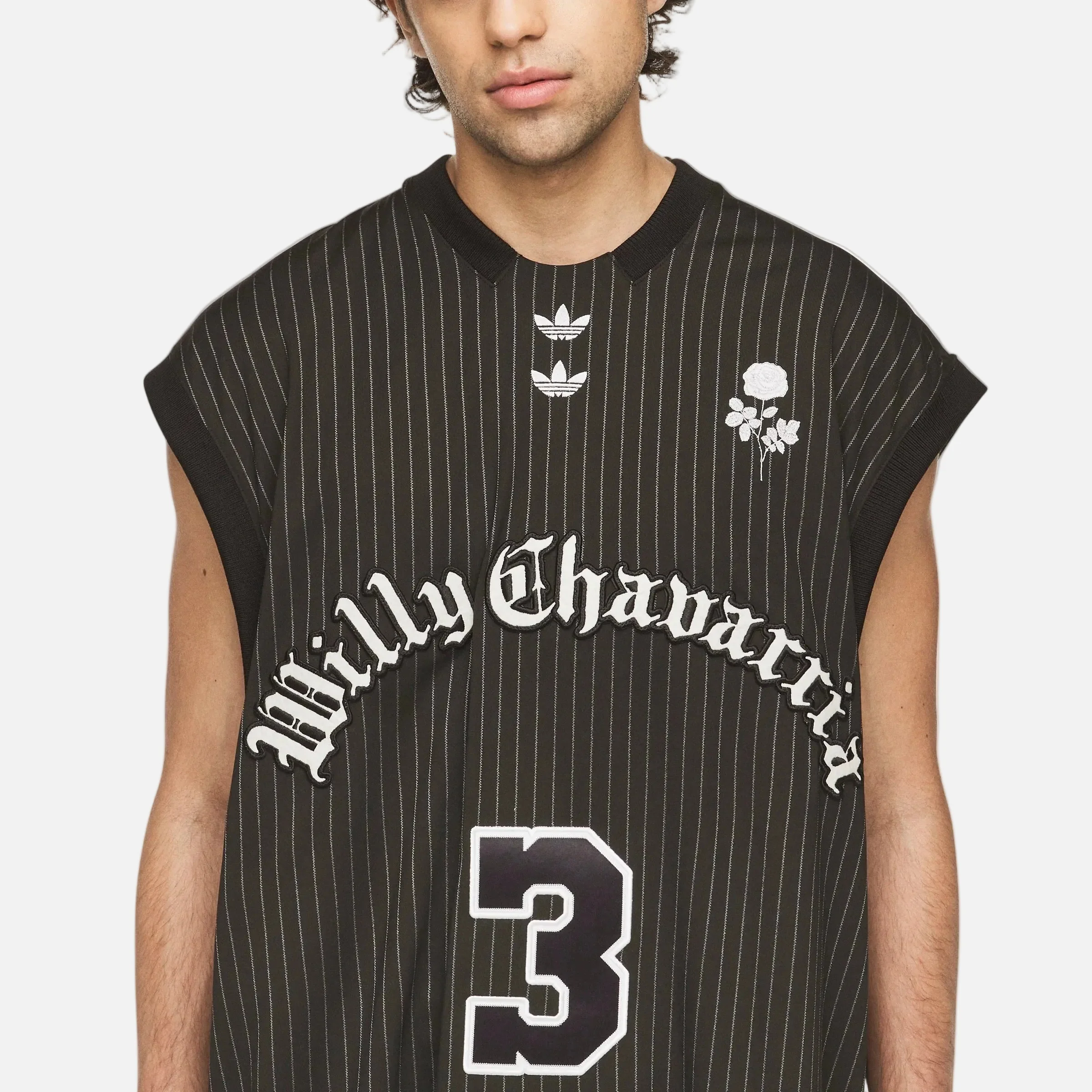 ADIDAS X WC BASKETBALL JERSEY - BLK/WHT - Image 7