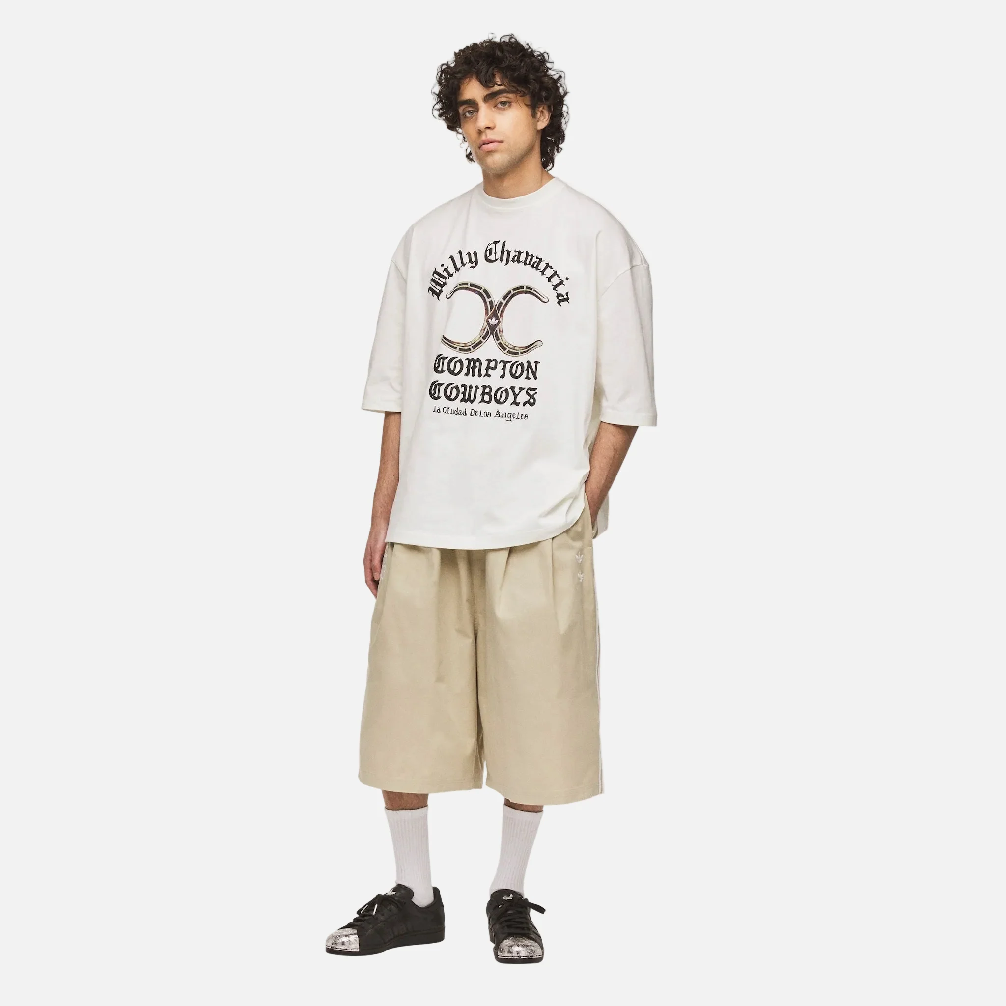 ADIDAS X WC COMPTON COWBOYS TEE - OFWHT - Image 3