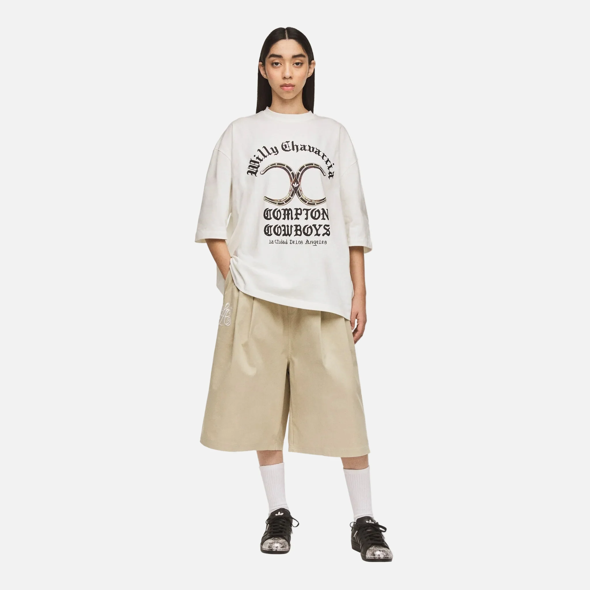 ADIDAS X WC COMPTON COWBOYS TEE - OFWHT - Image 5