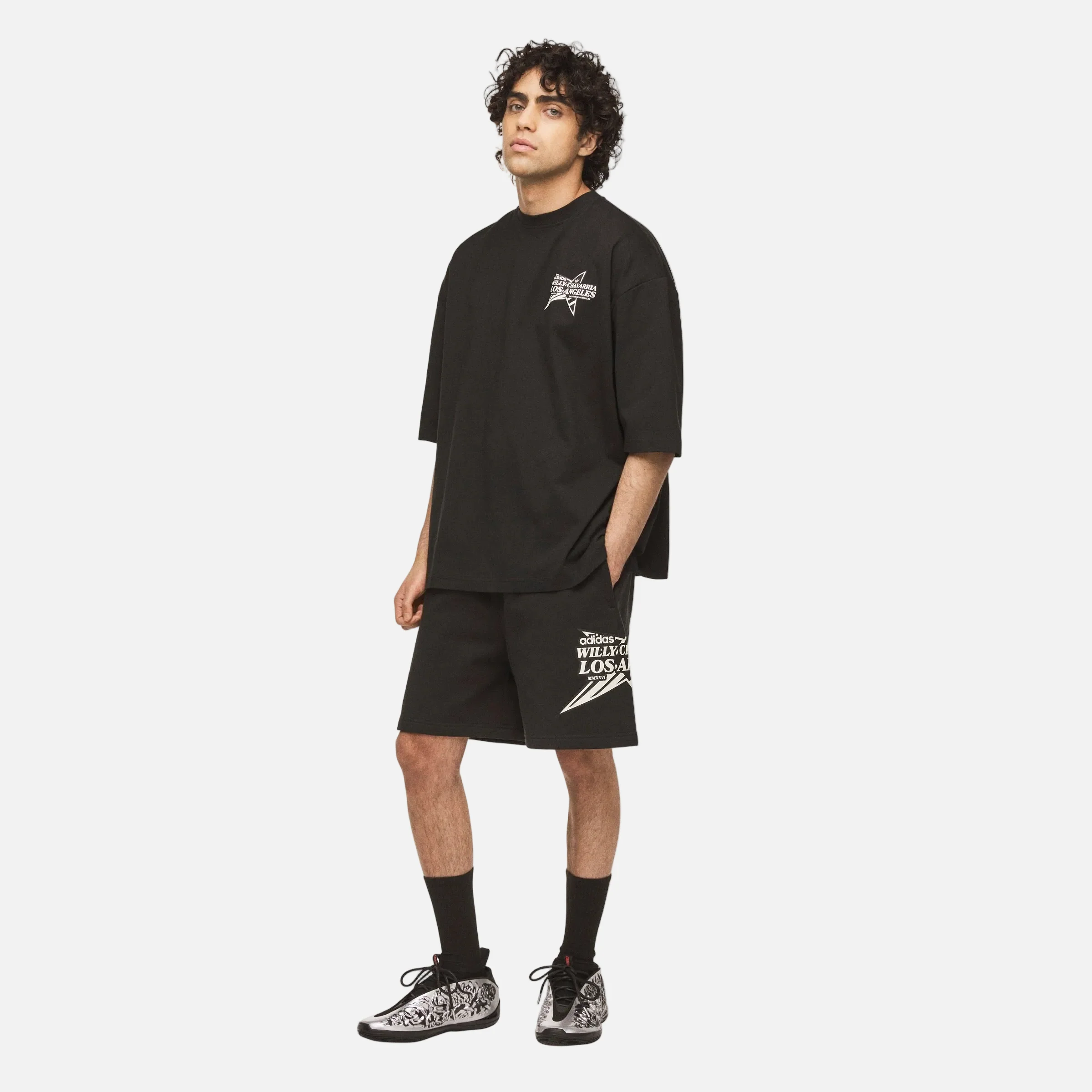 ADIDAS X WC STAR LOGO TEE - BLK - Image 5