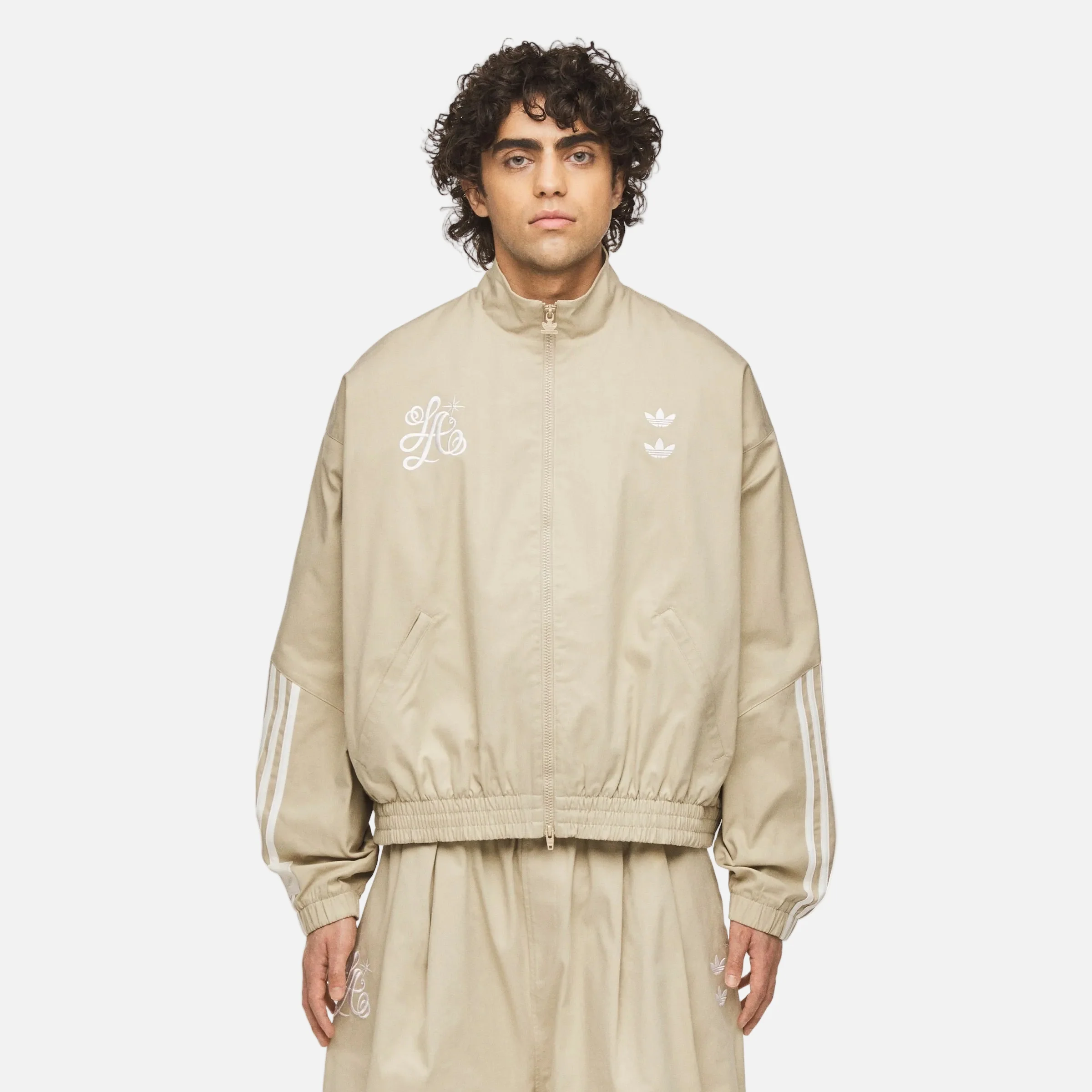 ADIDAS X WC X COMPTON COWBOYS CHINO TRACK JACKET - GLD - Image 3