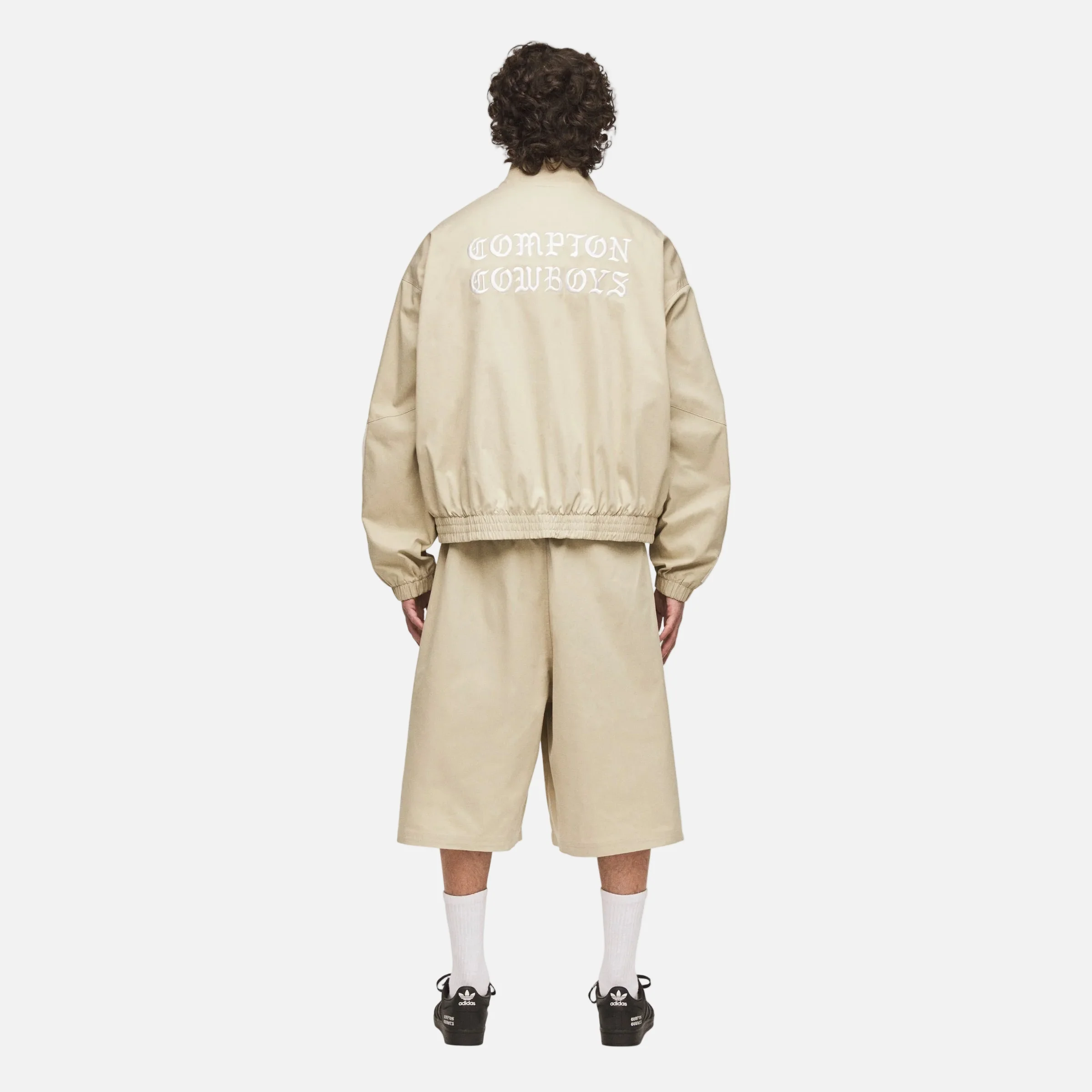 ADIDAS X WC X COMPTON COWBOYS CHINO TRACK JACKET - GLD - Image 6