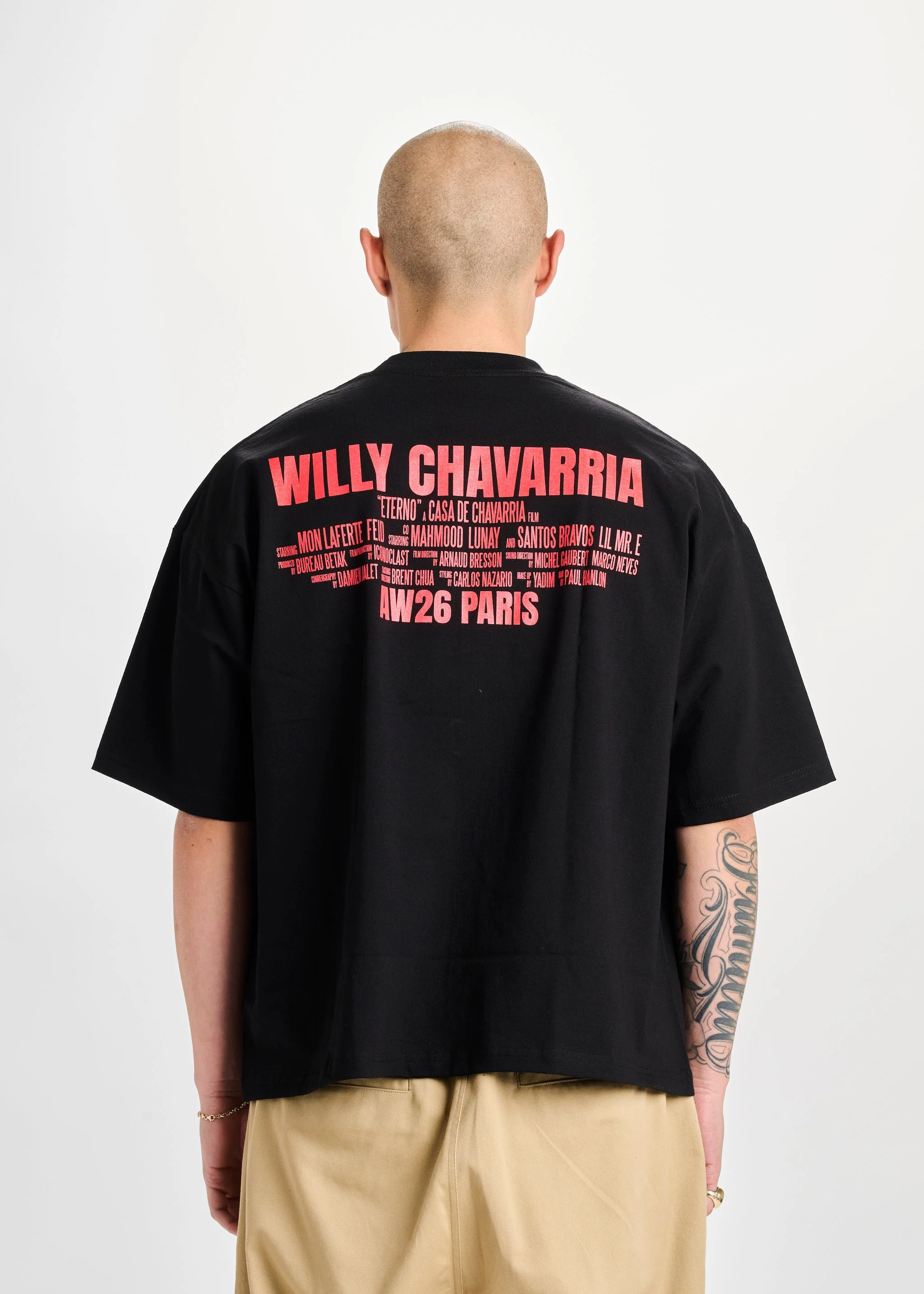 AW26 SHOW TEE - BLACK - Image 4