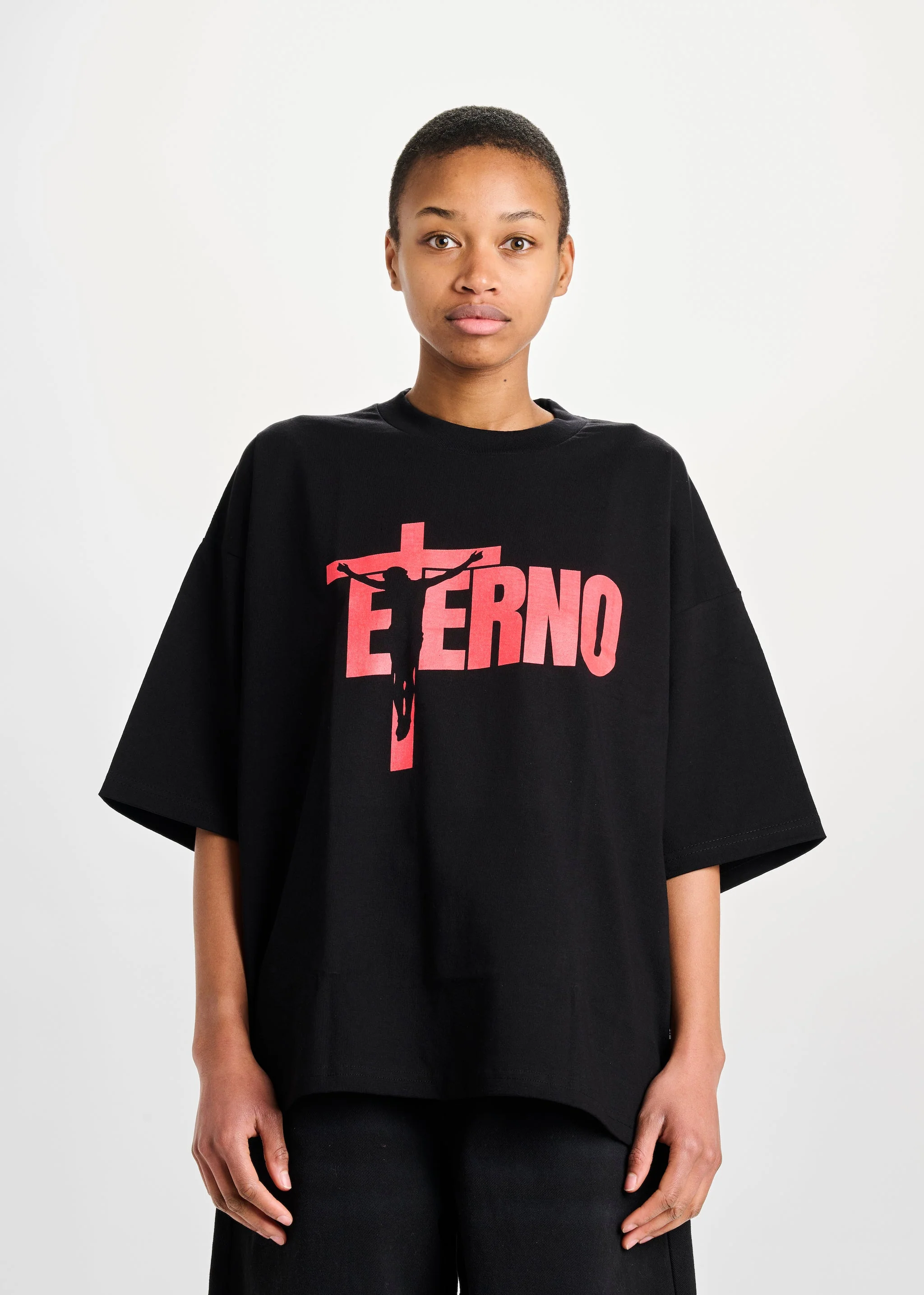 AW26 SHOW TEE - BLACK - Image 5