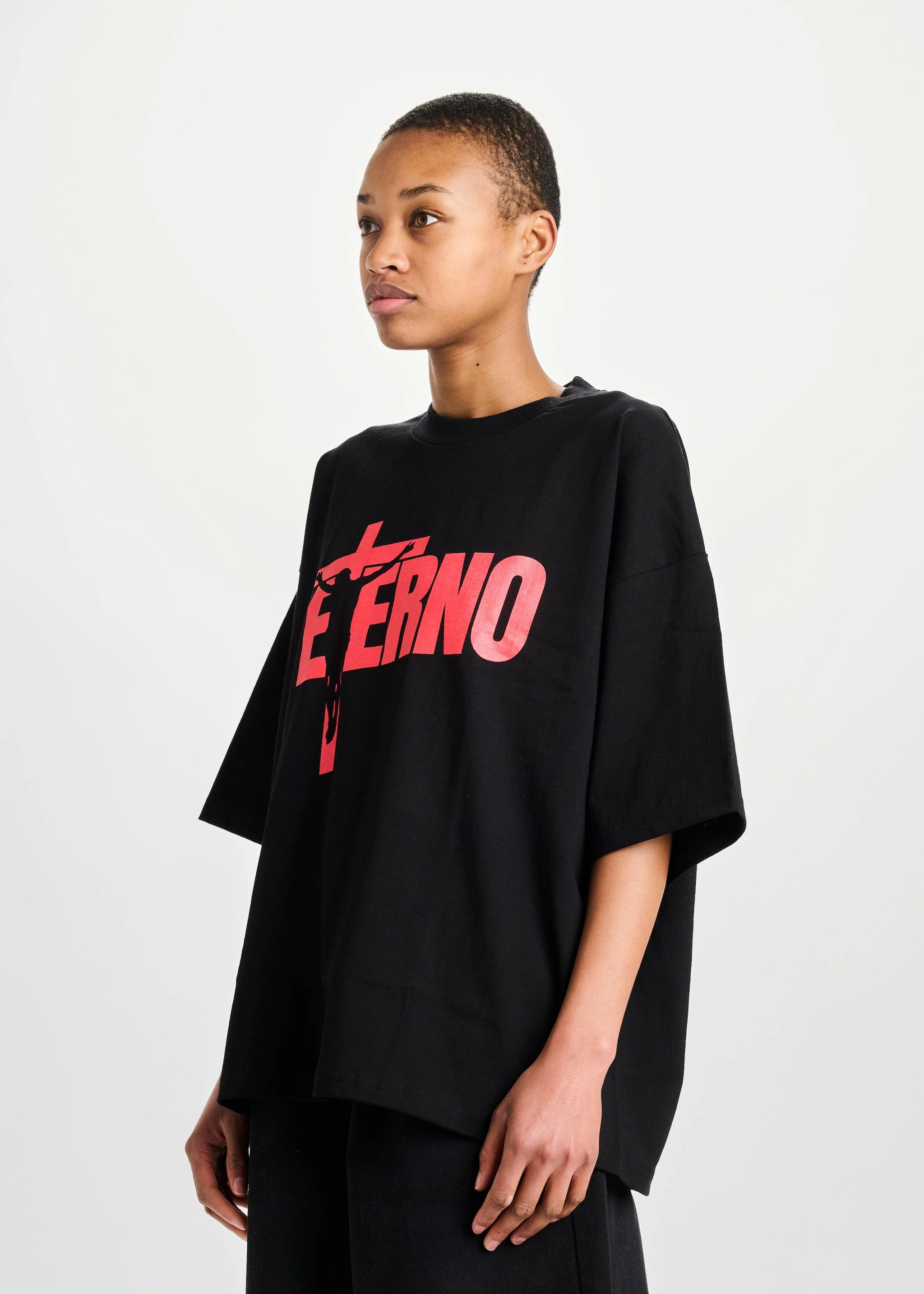 AW26 SHOW TEE - BLACK - Image 6