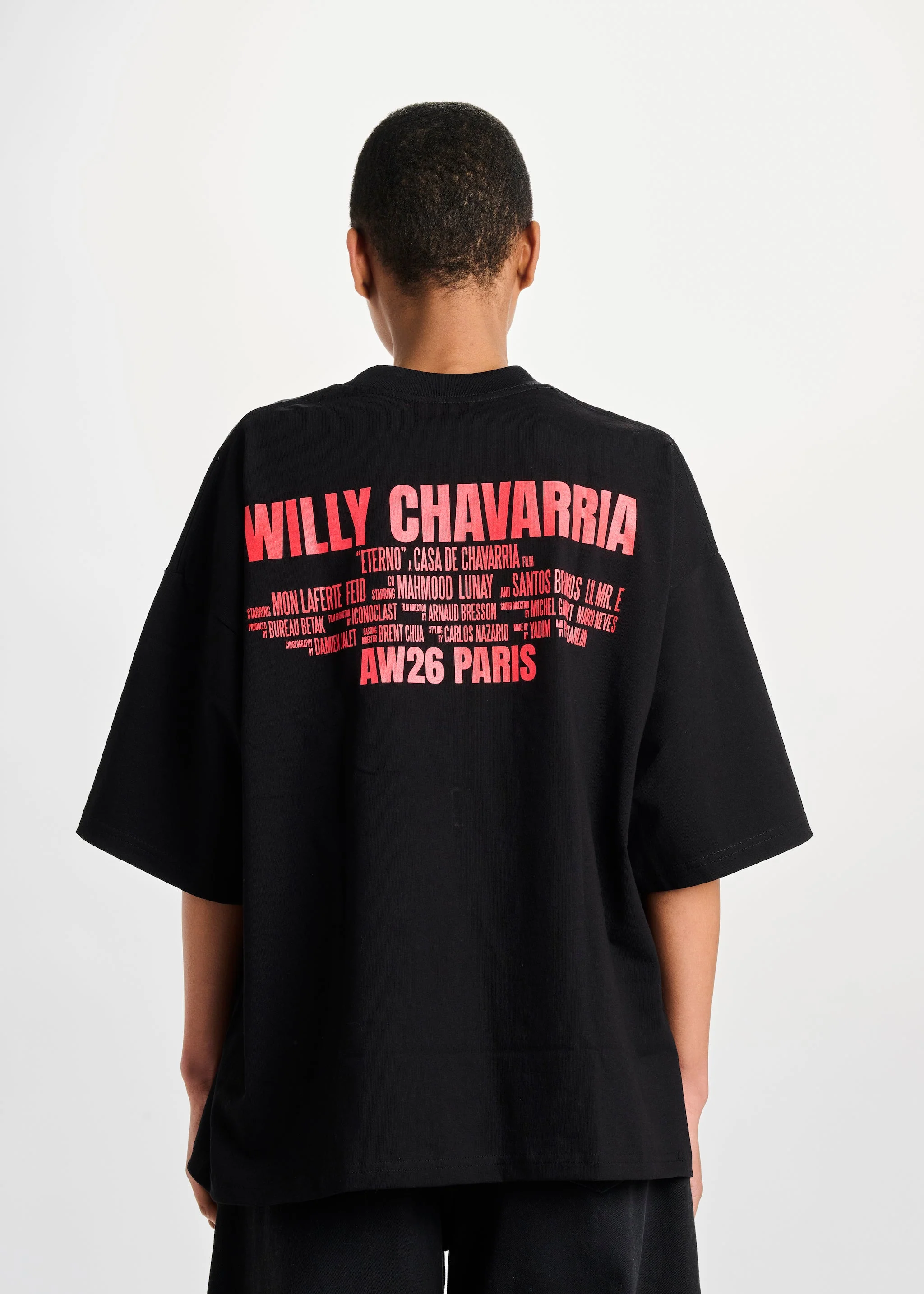 AW26 SHOW TEE - BLACK - Image 8