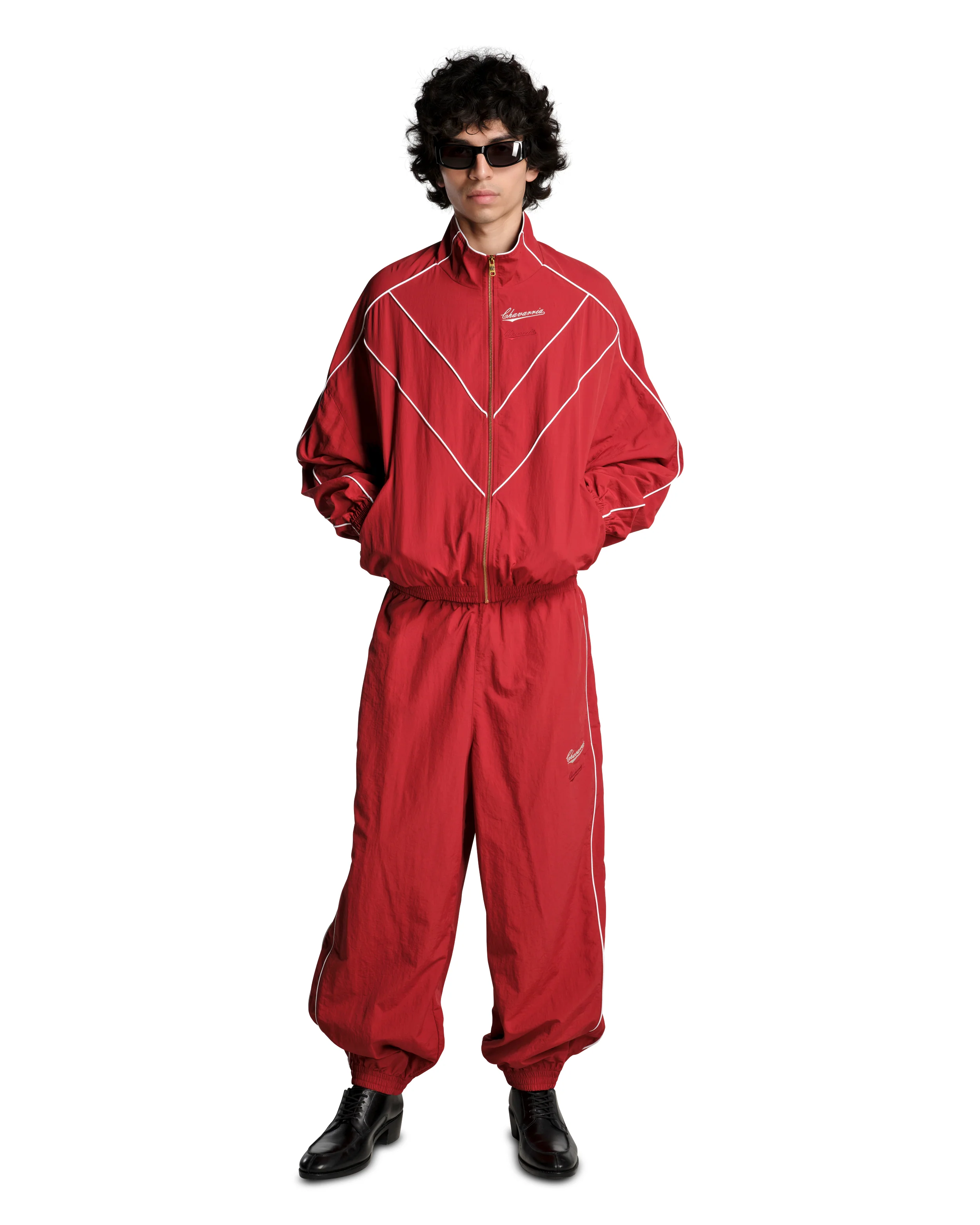 BAD BOY TRACK PANT - RED HOT - Image 3