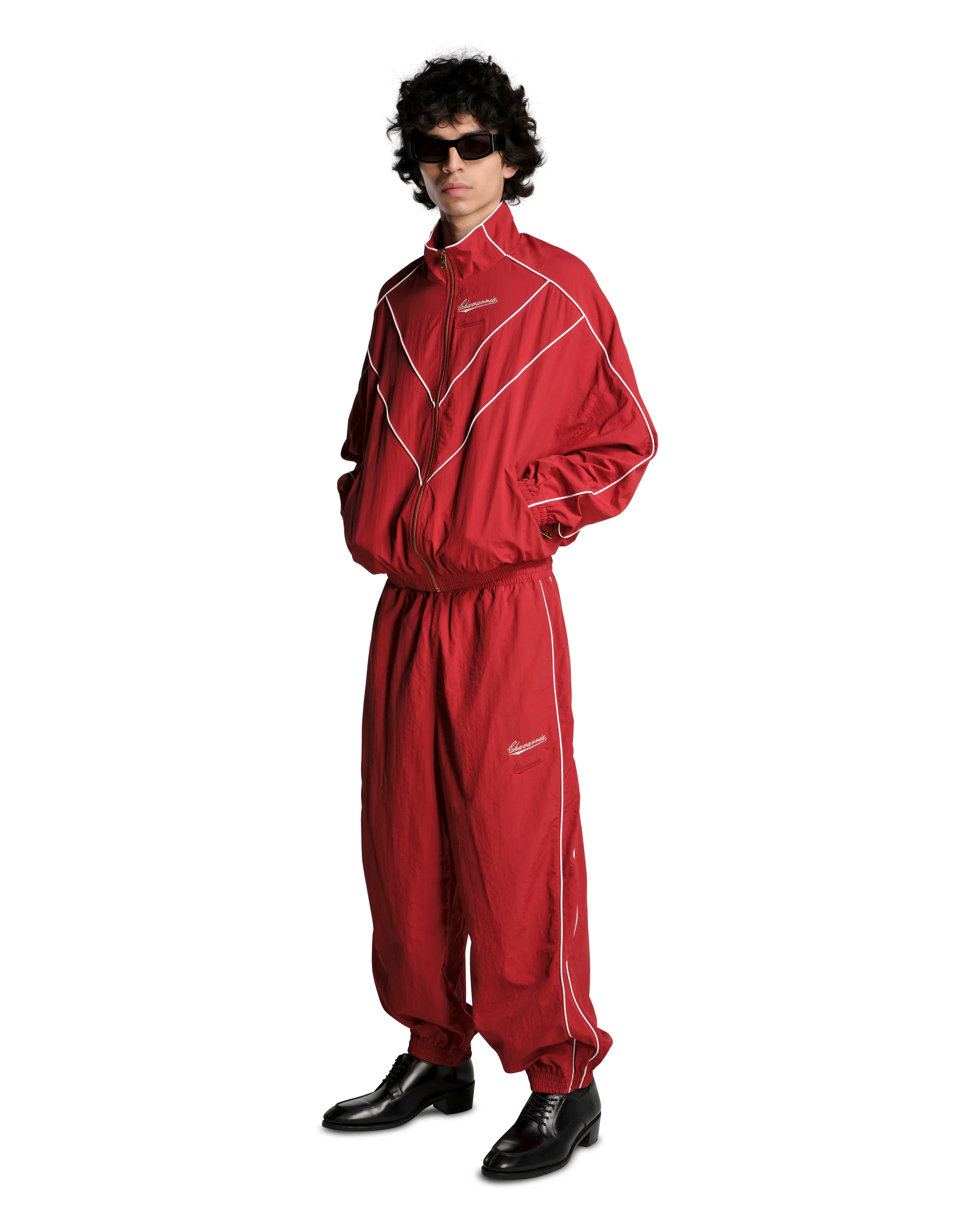BAD BOY TRACK PANT - RED HOT - Image 5