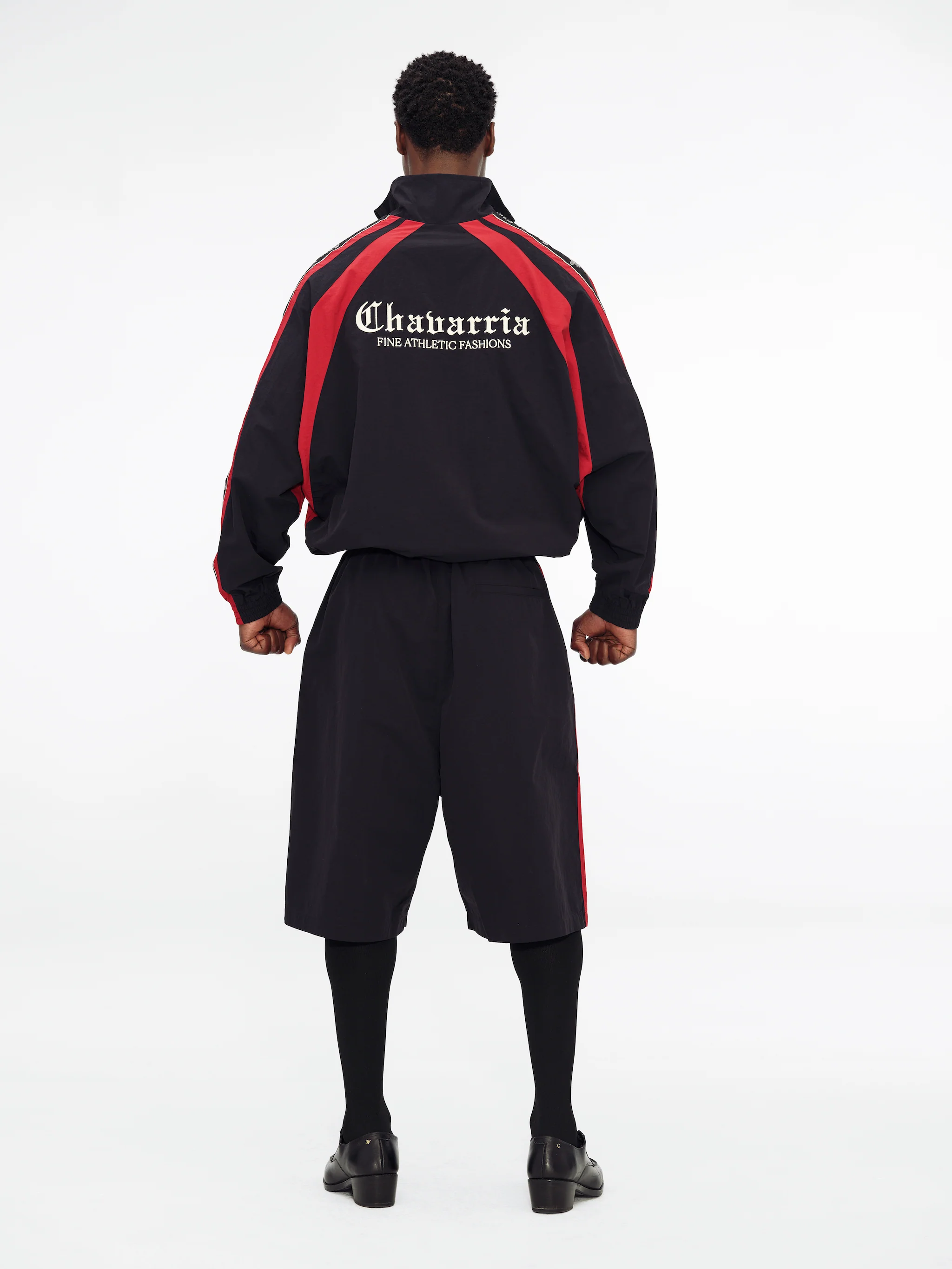 CASA DE CHAVARRIA TAPE JACKET - BLK/RED - Image 4
