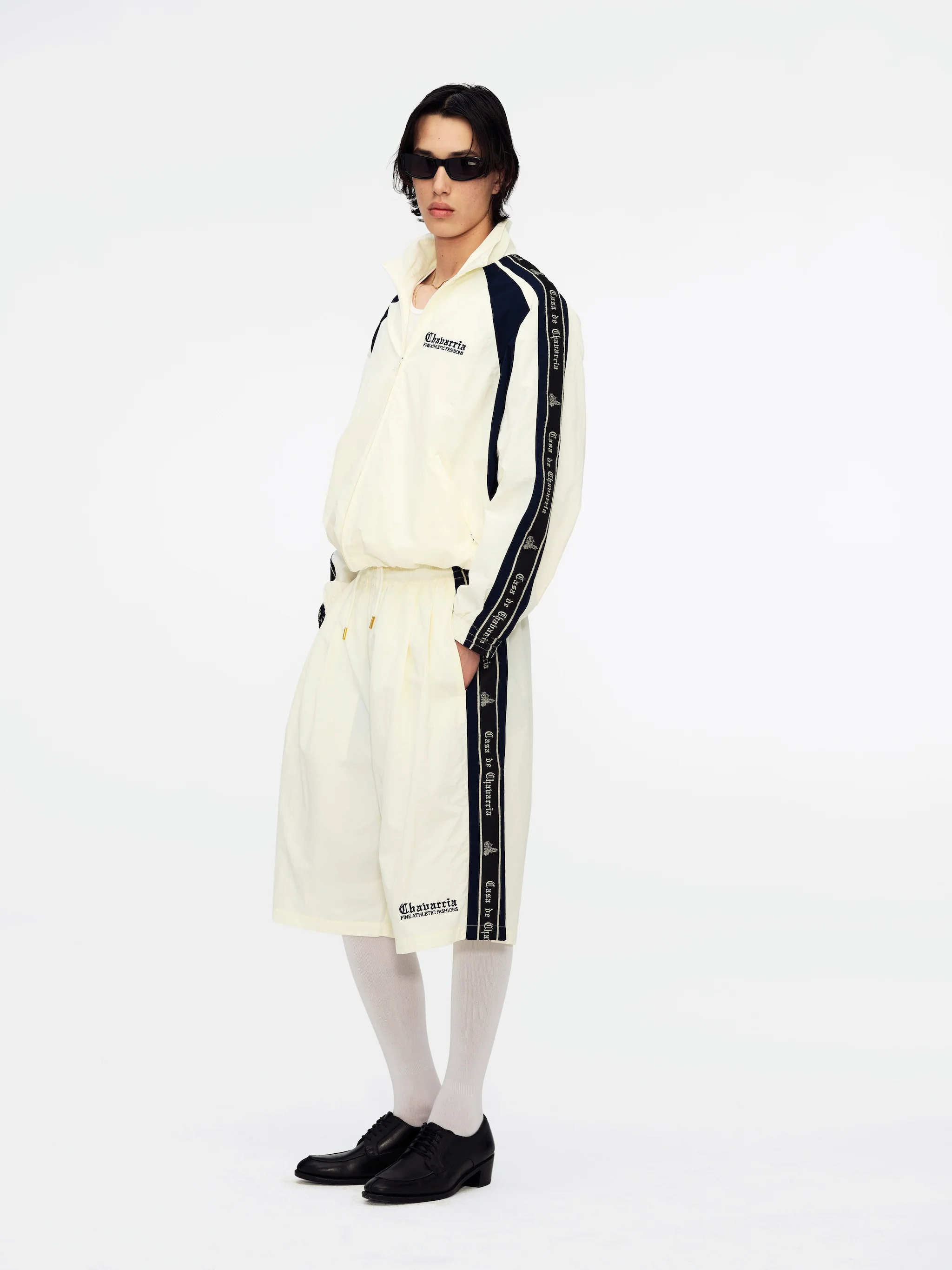 CASA DE CHAVARRIA TAPE JACKET - BLK/WHT - Image 3