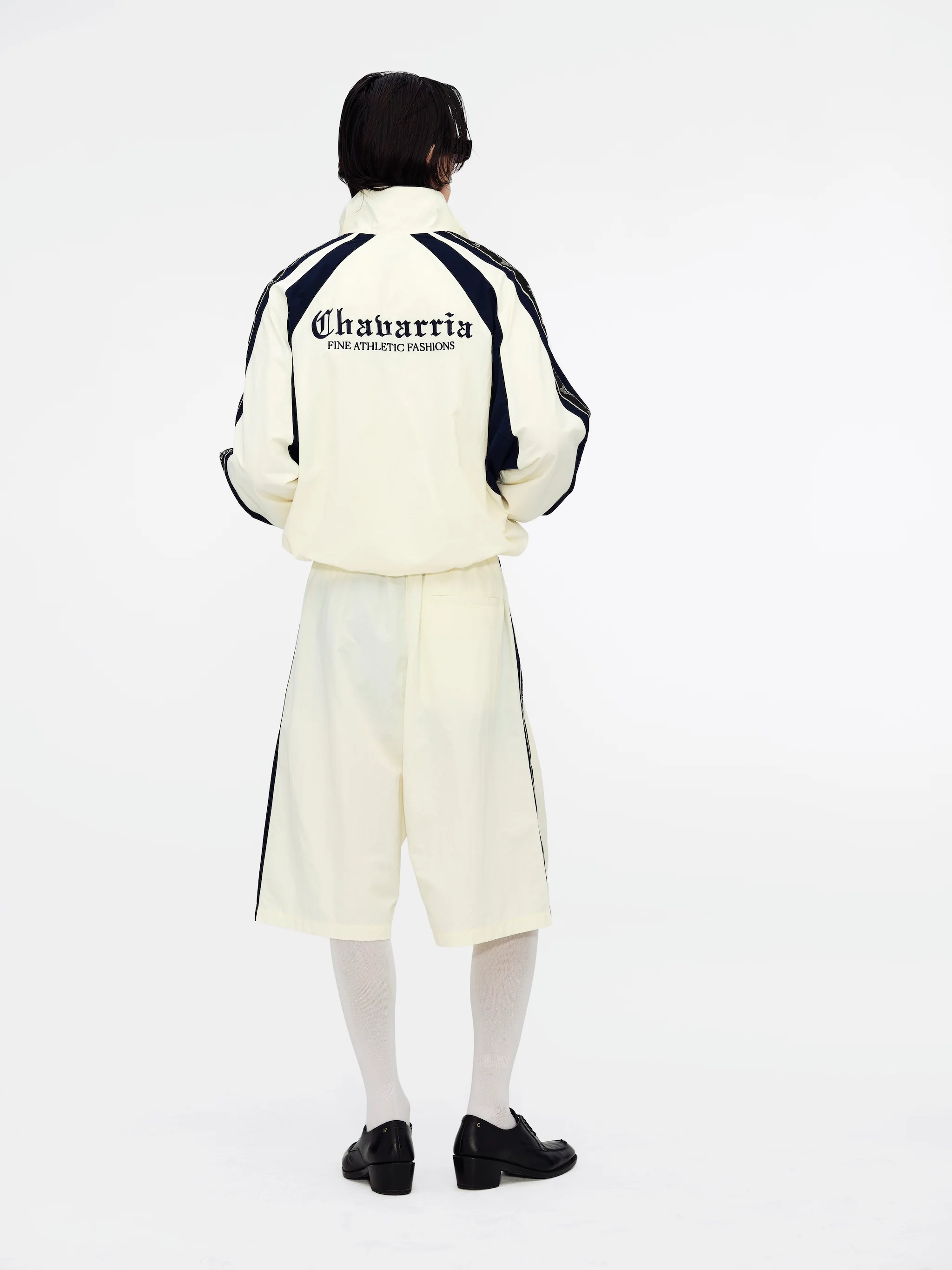 CASA DE CHAVARRIA TAPE JACKET - BLK/WHT - Image 5