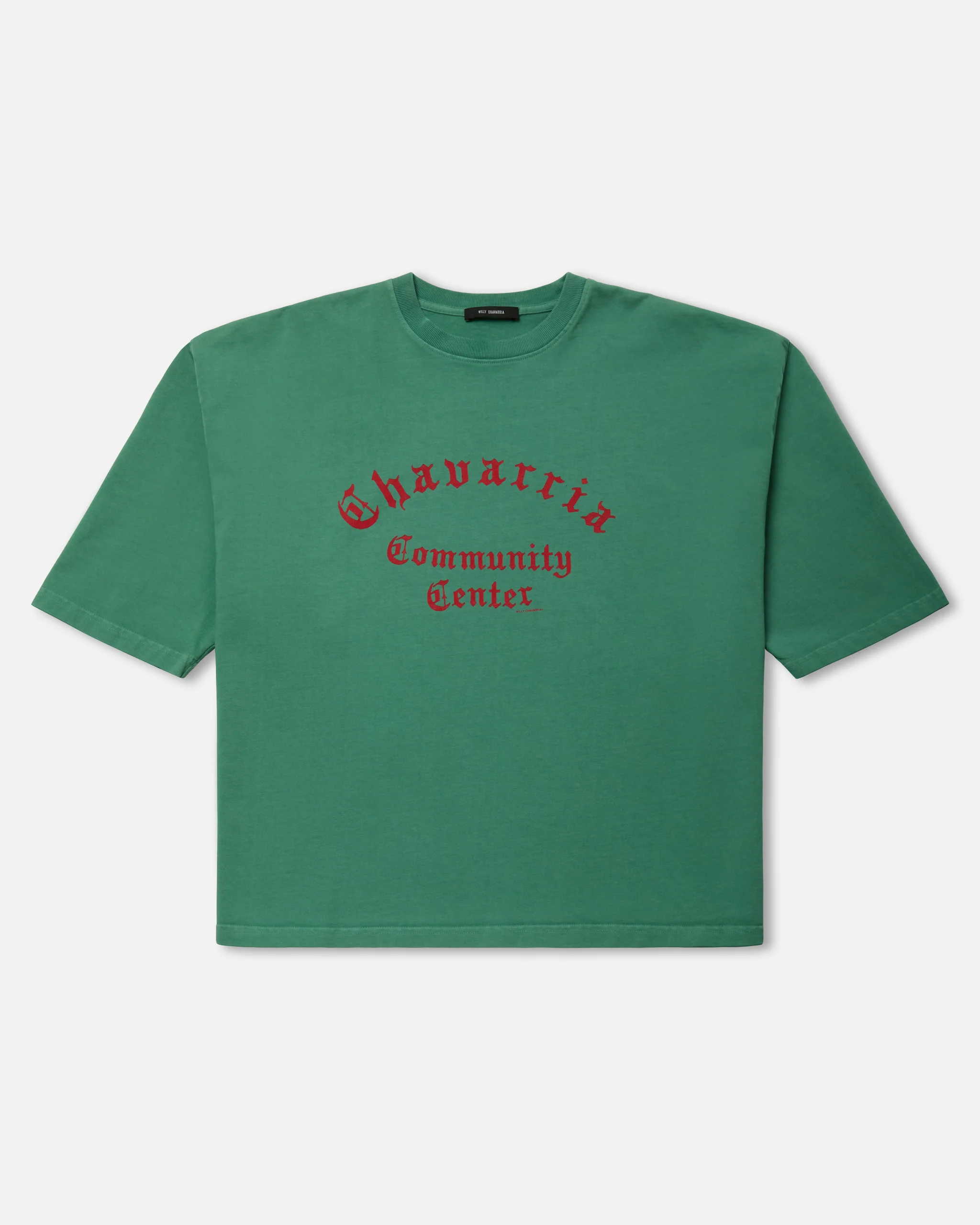 CHAVARRIA COMMUNITY CENTER - BUFFALO TEE - UNI. GRN - Image 3
