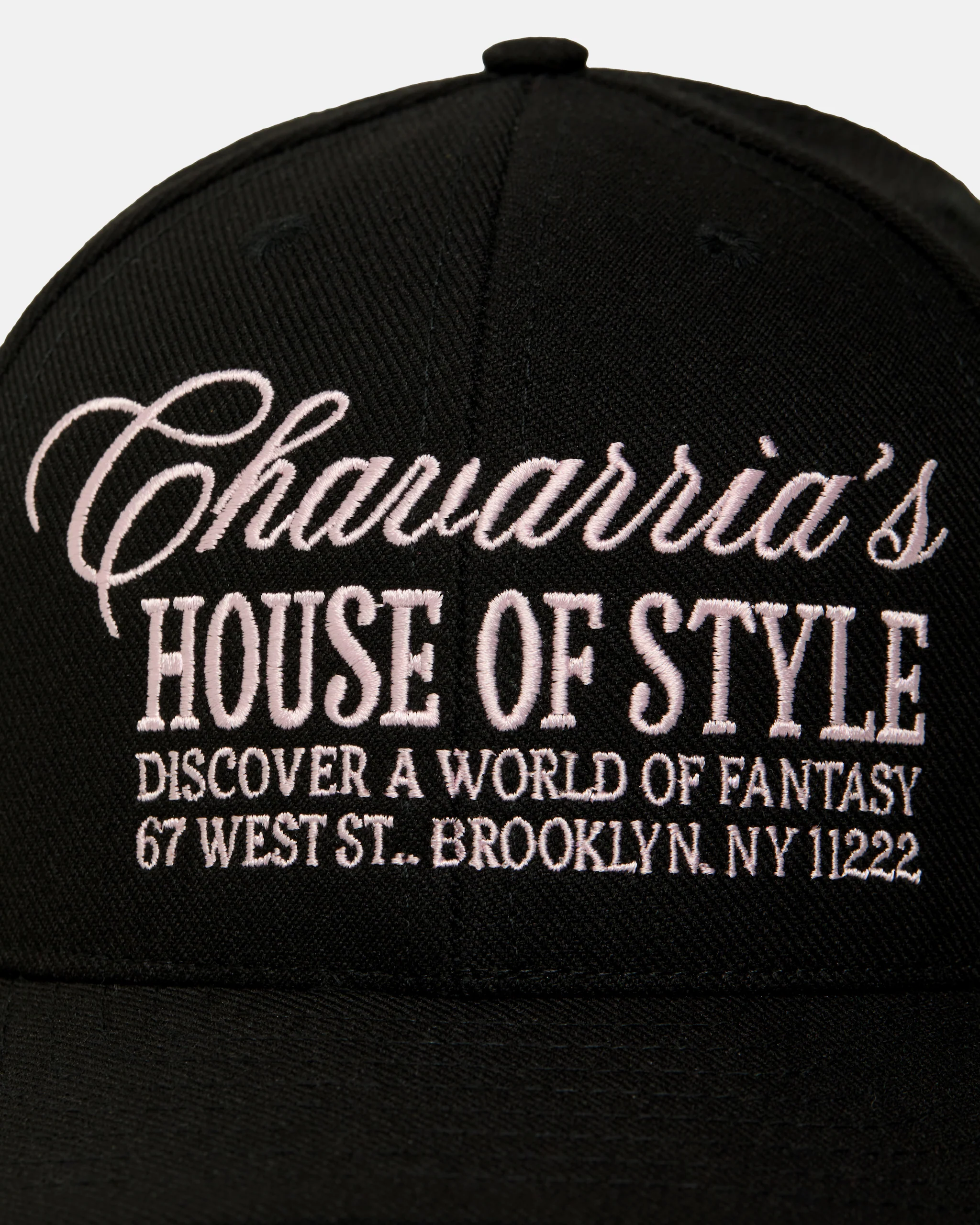 CHAVARRIA HOUSE OF STYLE CAP - BLACK BEAUTY - Image 3