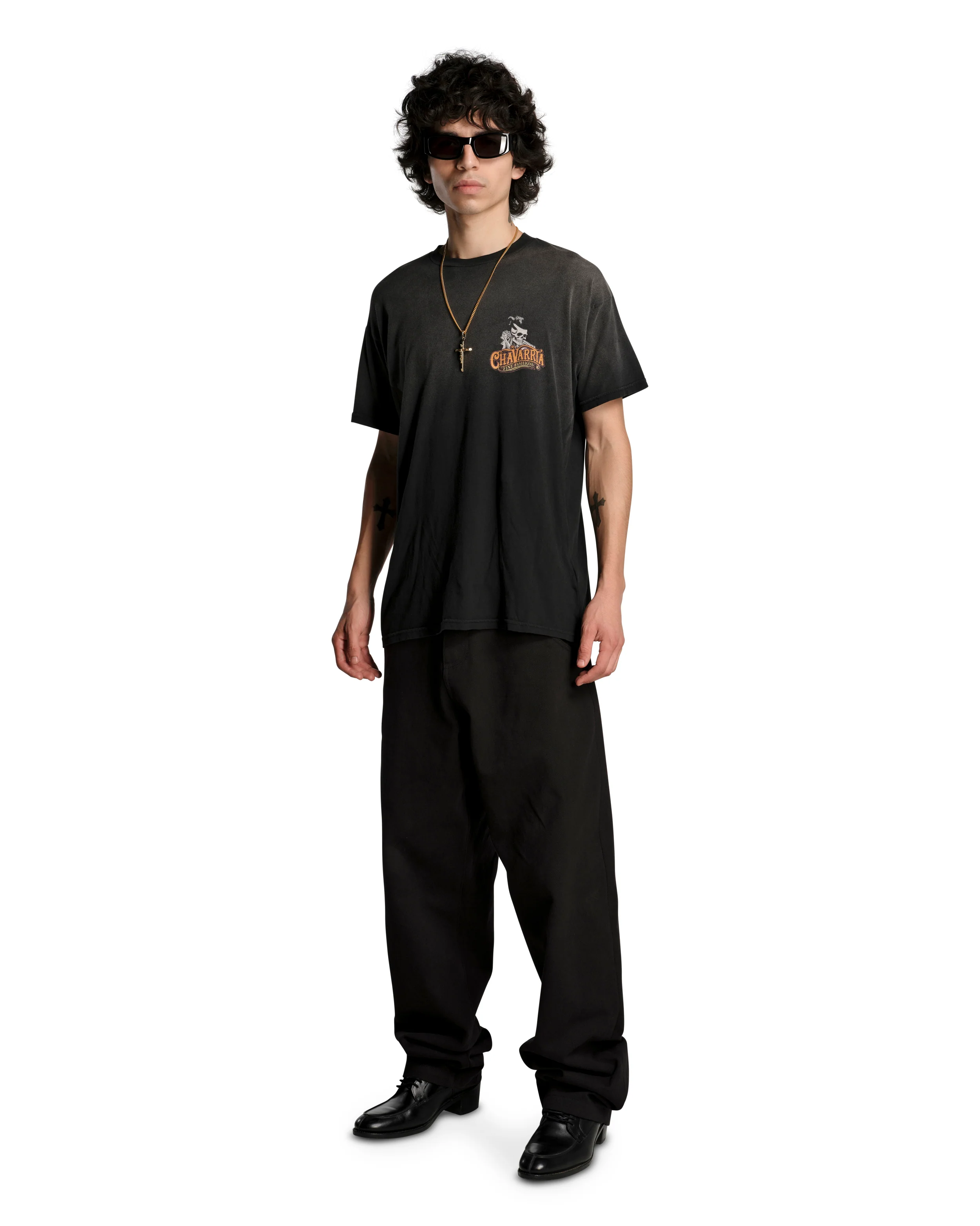 CHAVARRIA POMADE EASY TEE - BLACK - Image 3