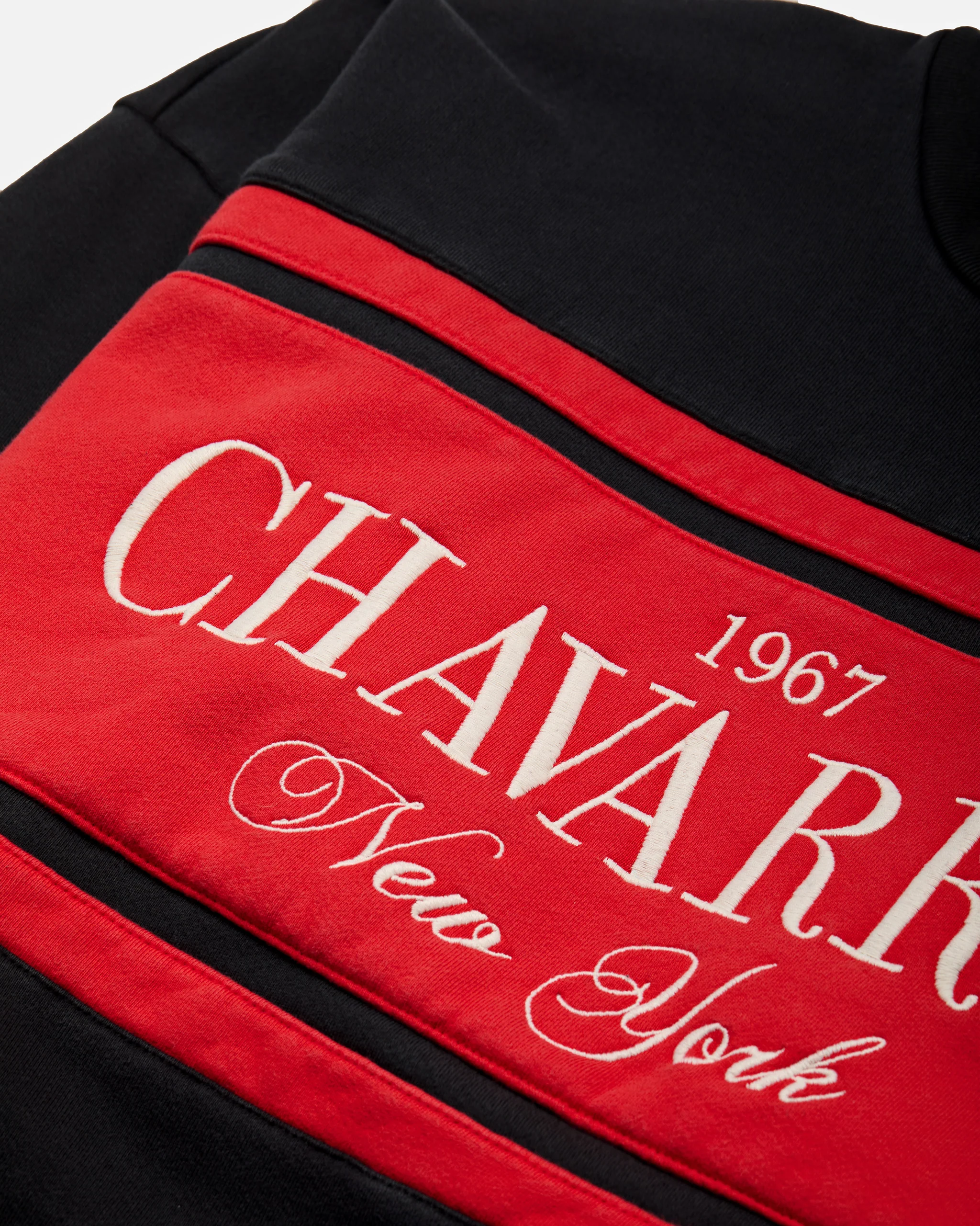 CHAVARRIA STRIPE - GILROY CREWNECK - BLACK BEAUTY - Image 3