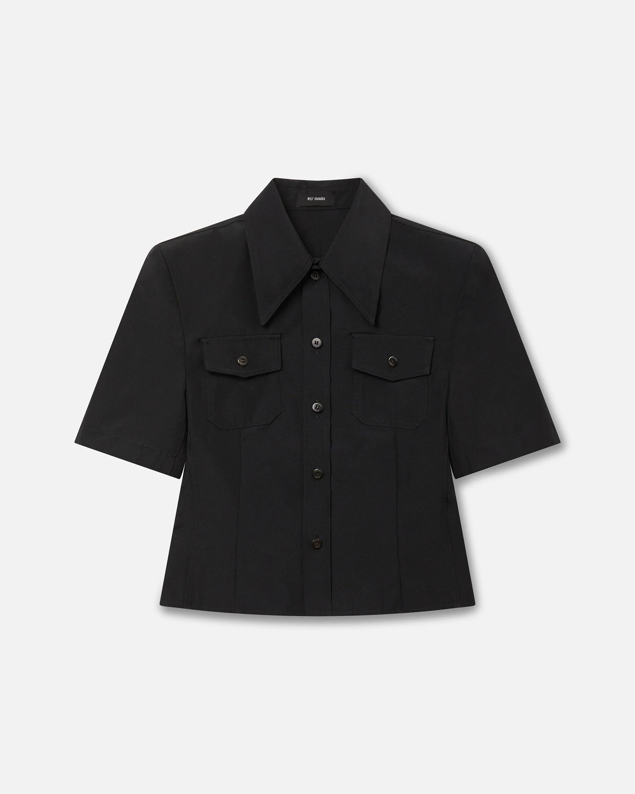 CHAVELA S/S SHIRT - BLK