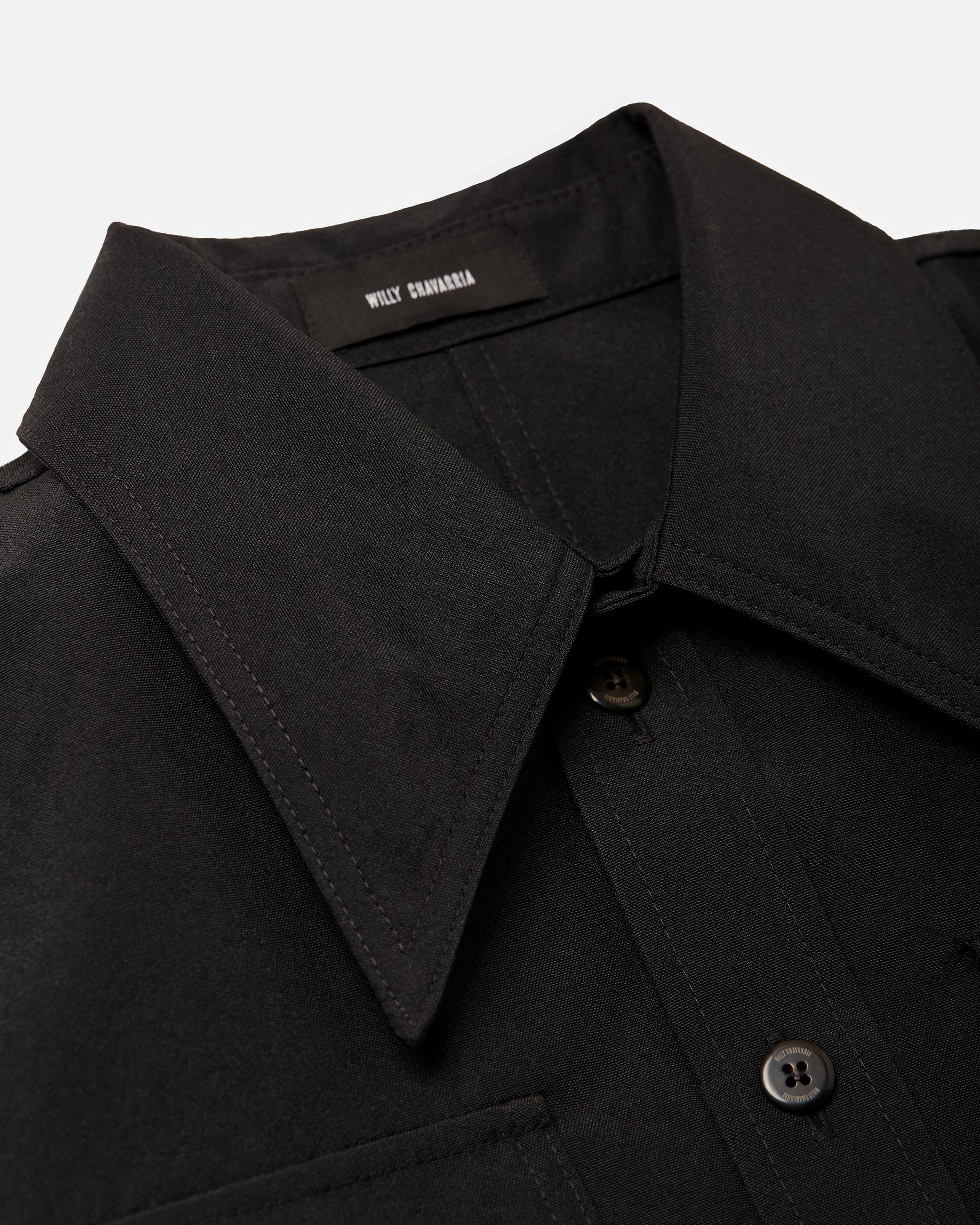 CHAVELA S/S SHIRT - BLK - Image 3