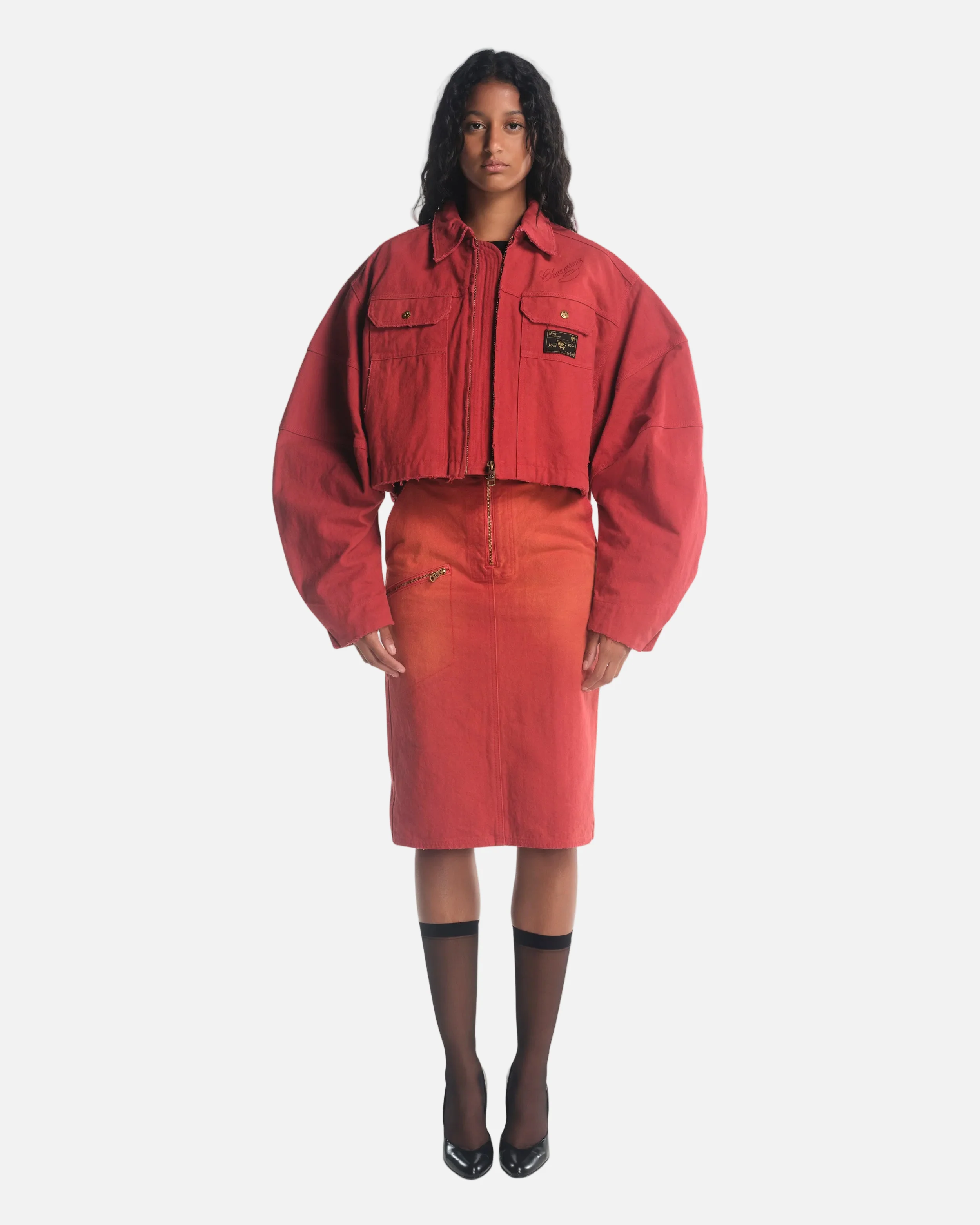 CROPPED STOCKTON - RED - Image 3
