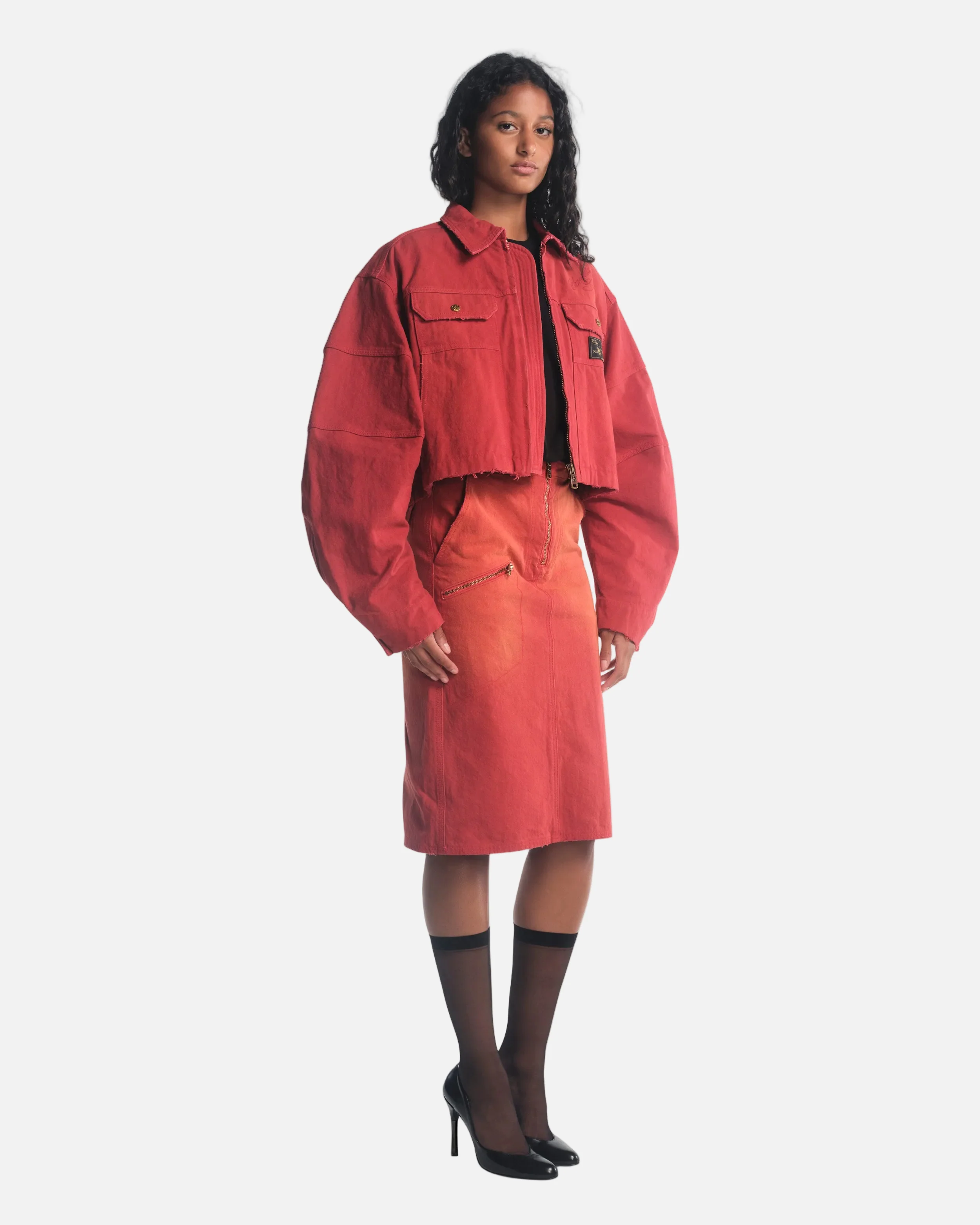 CROPPED STOCKTON - RED - Image 4