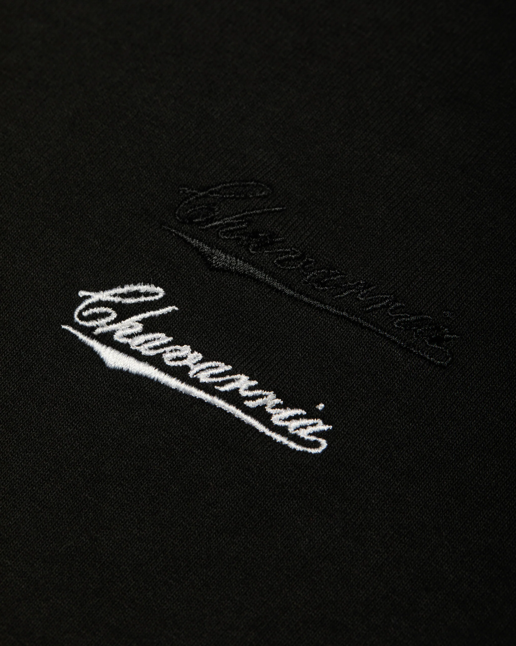 DOUBLE LOGO BUFFALO TEES - BLACK - Image 5