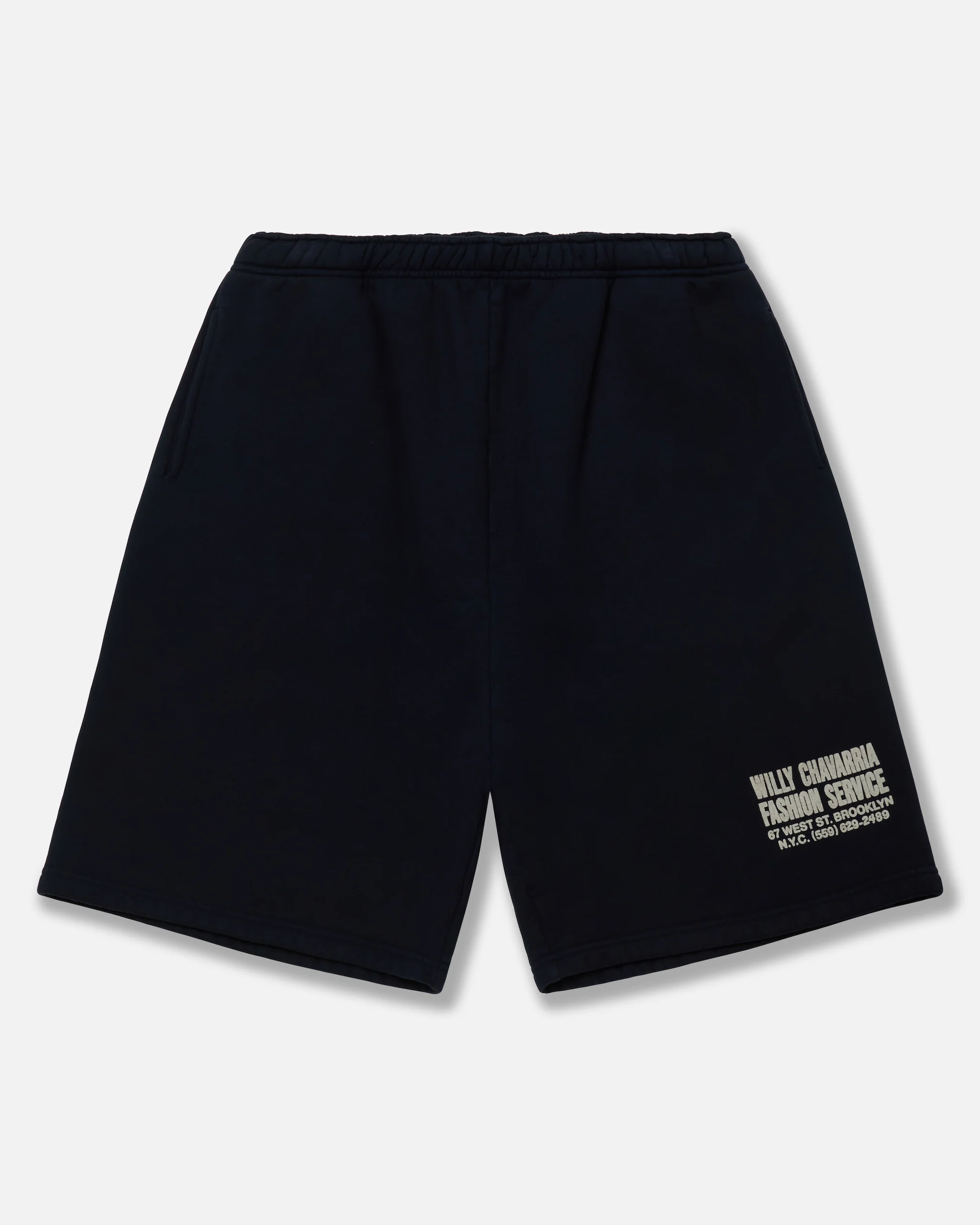 "FASHION SERVICES" - BUFFALO SWEATSHORT - PEACOAT - Image 3