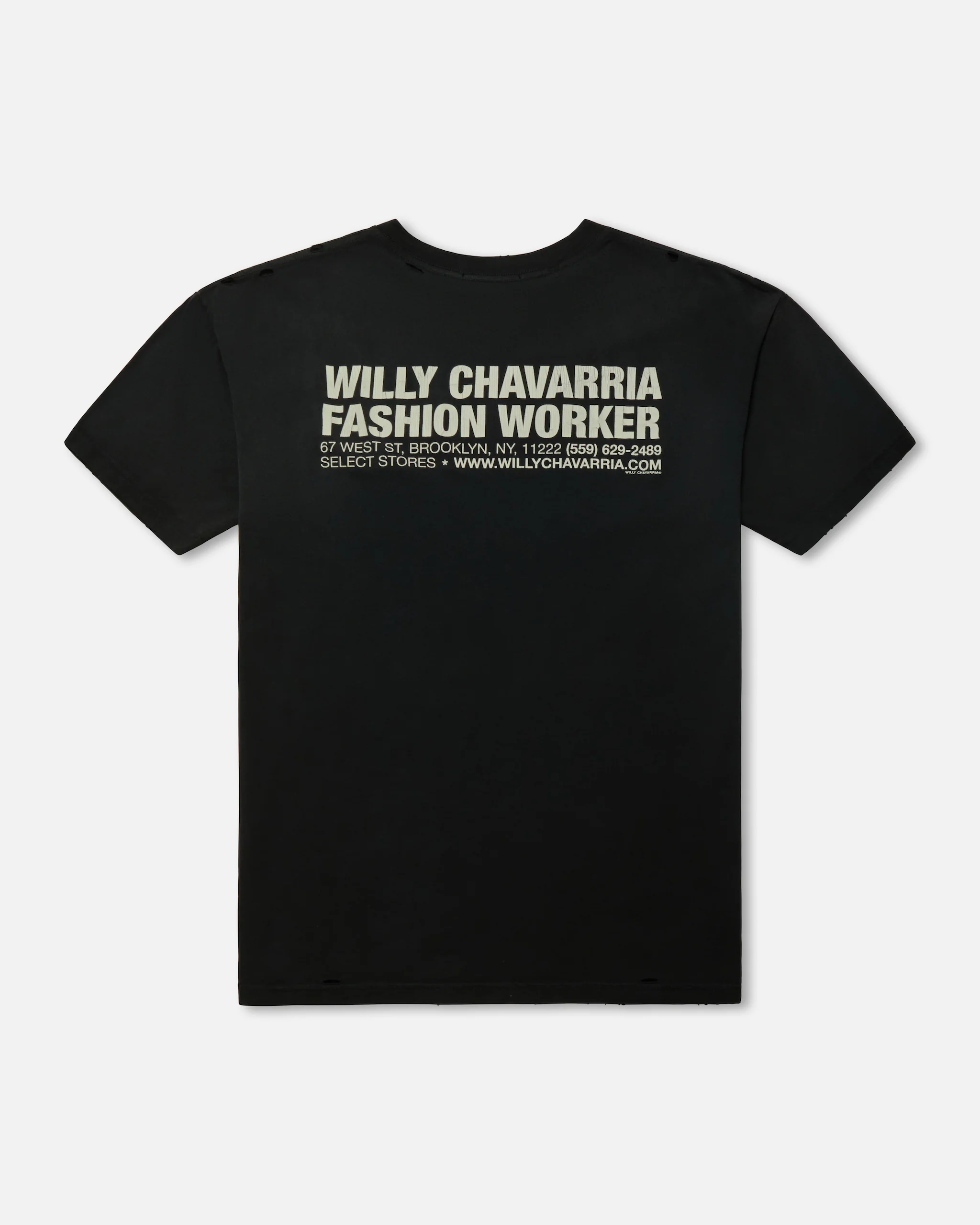 FASHION WORKER - EASY TEE - BLACK BEAUTY - Image 2