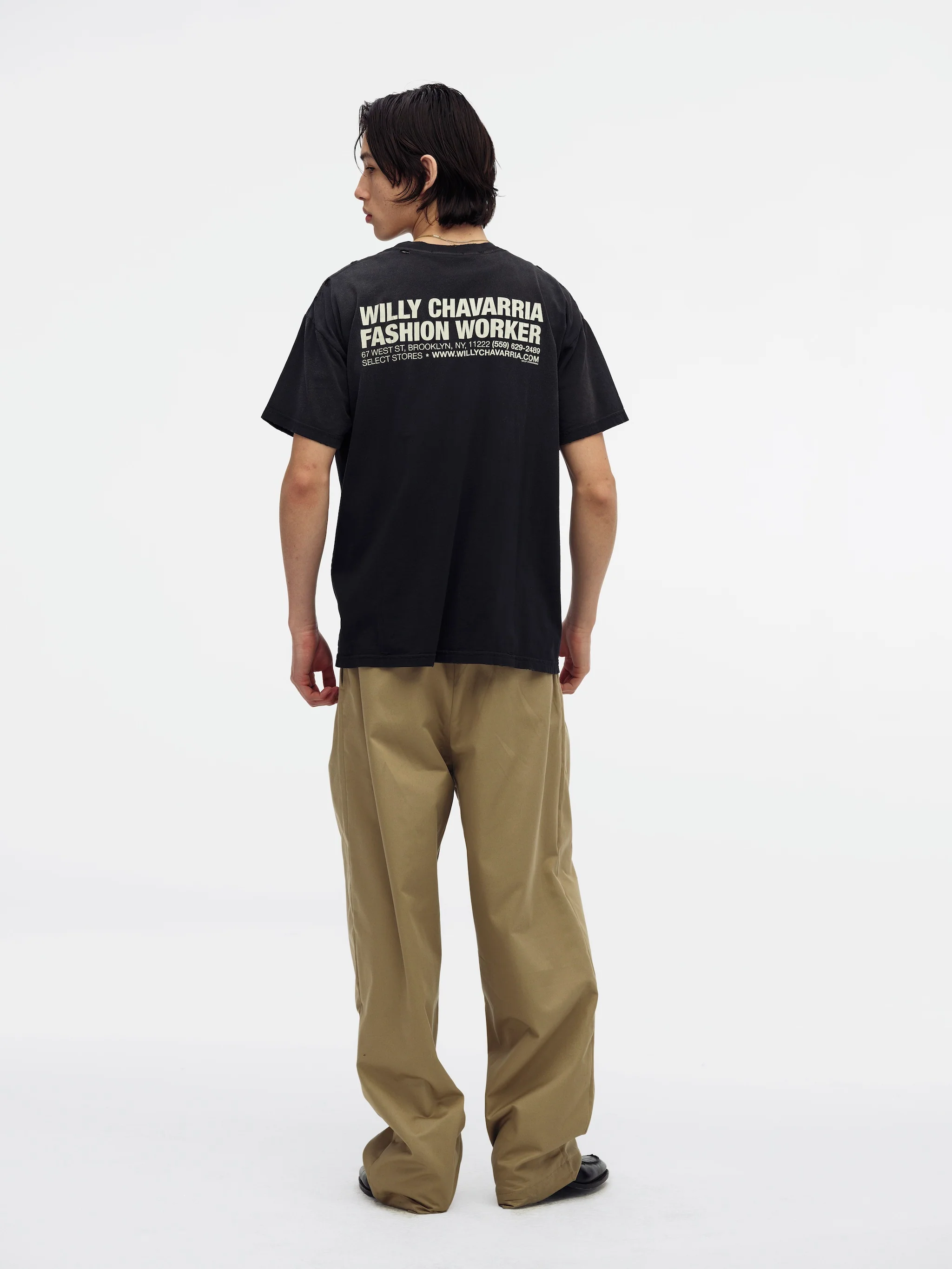 FASHION WORKER - EASY TEE - BLACK BEAUTY - Image 4