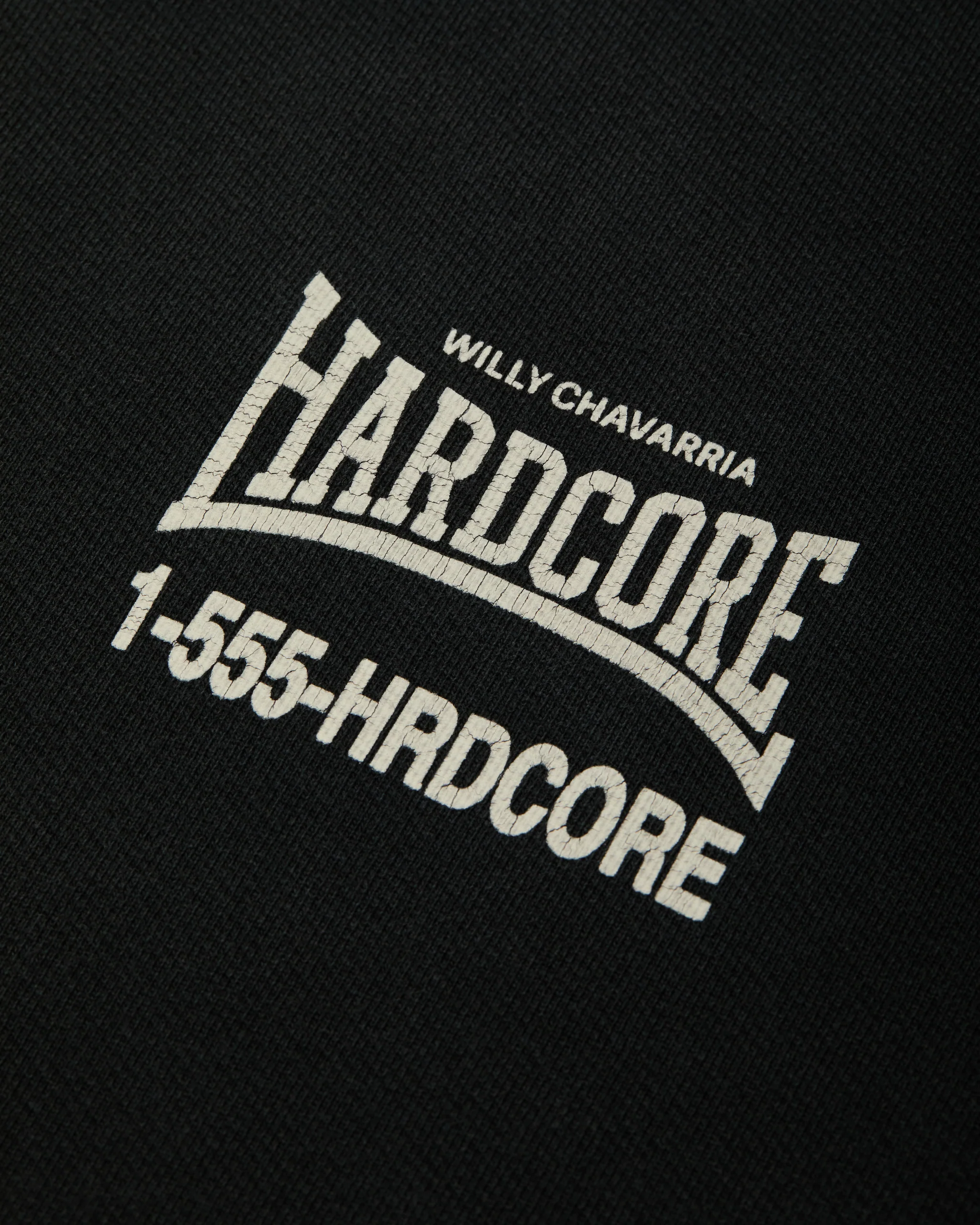 "HARDCORE" - MUSCLE TEE - BLACK BEAUTY - Image 6