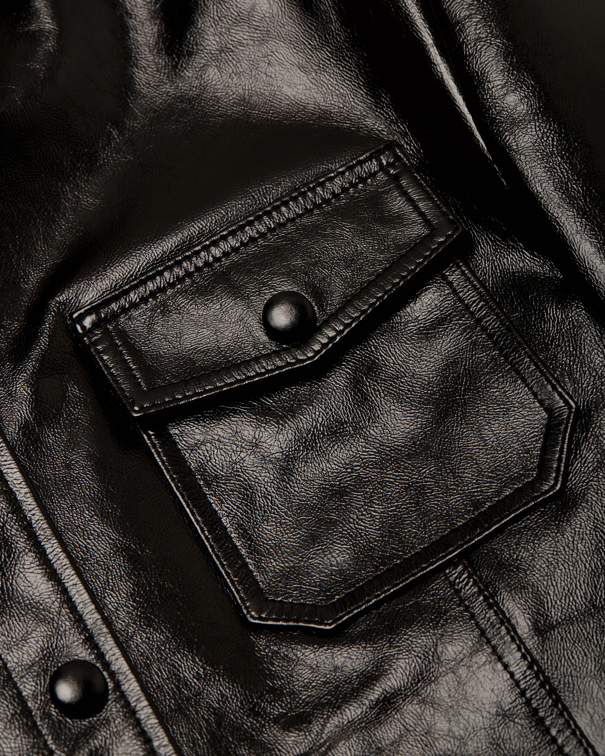 LTHR CHAVELA L/S SHIRT - BLACK BEAUTY - Image 4