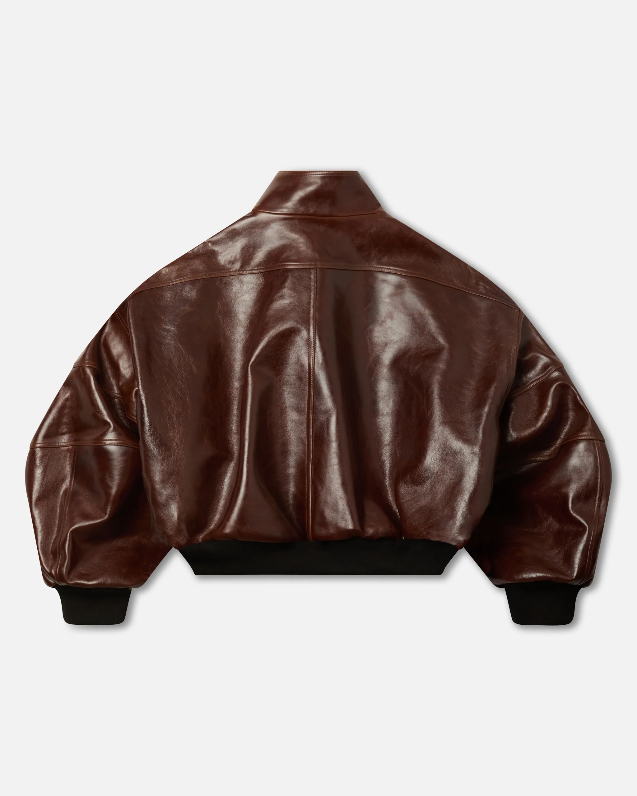 LTHR RUFF RIDER JACKETS - CHOCO - Image 4