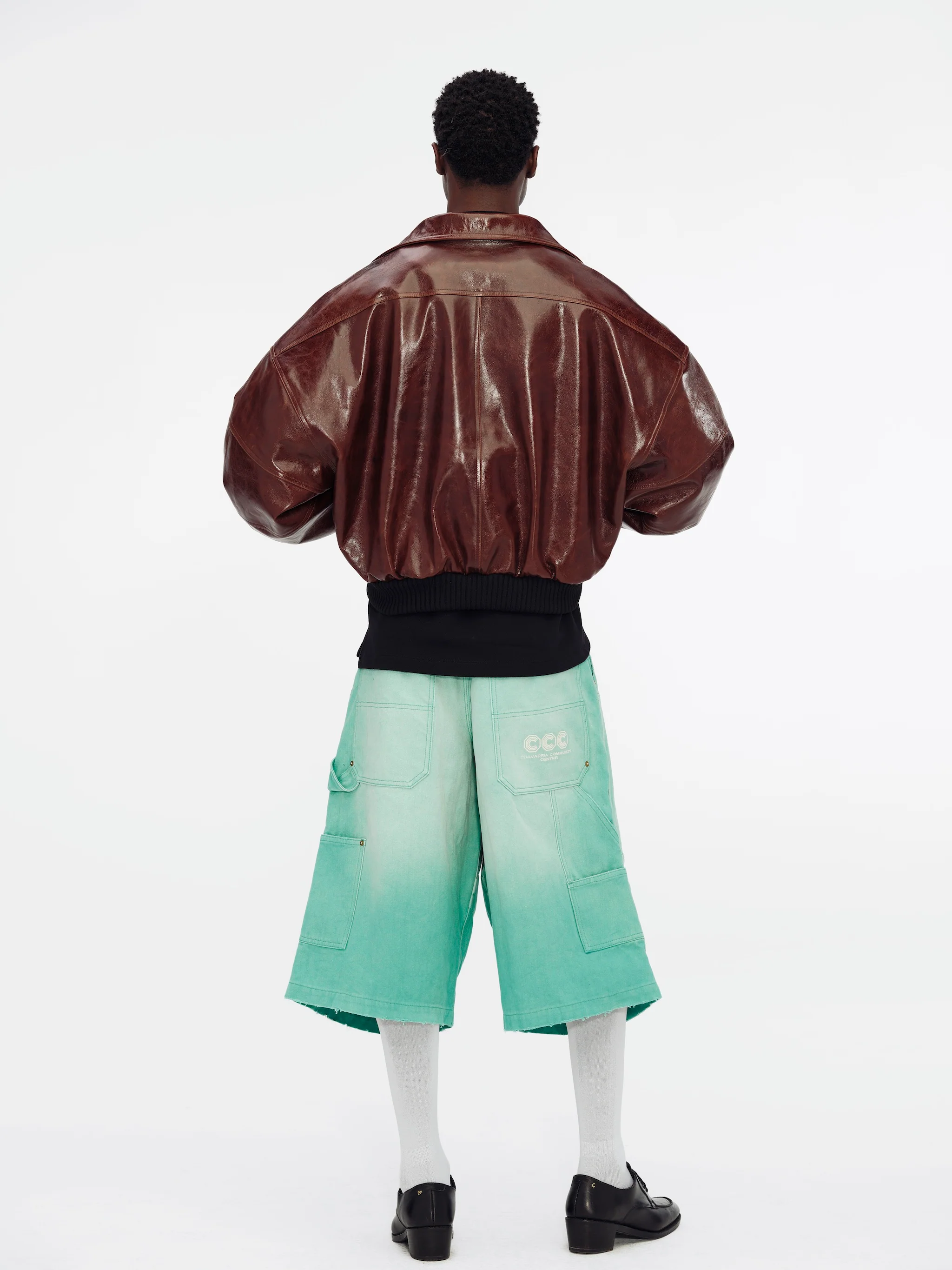LTHR RUFF RIDER JACKETS - CHOCO - Image 5