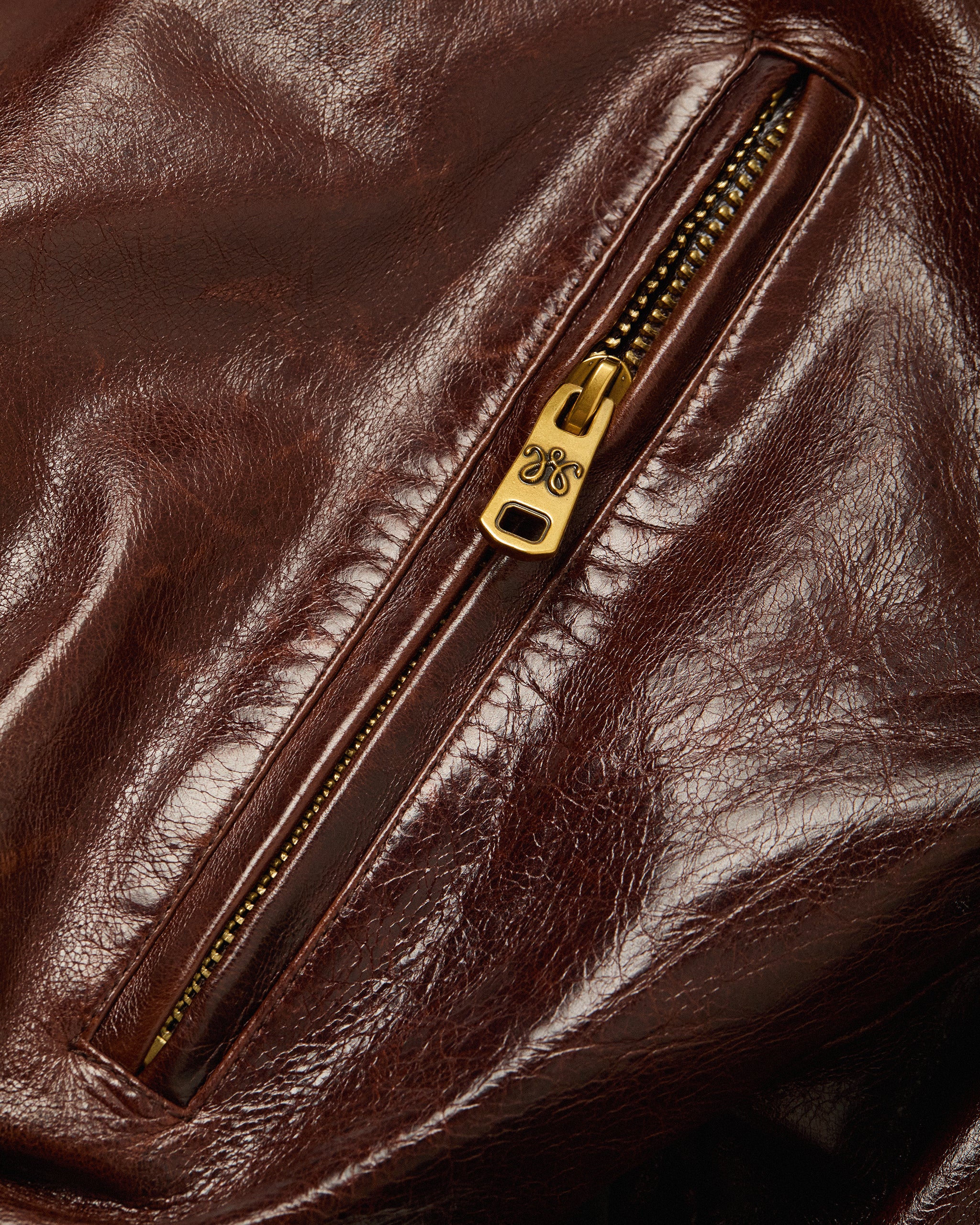 LTHR RUFF RIDER JACKETS - CHOCO - Image 9