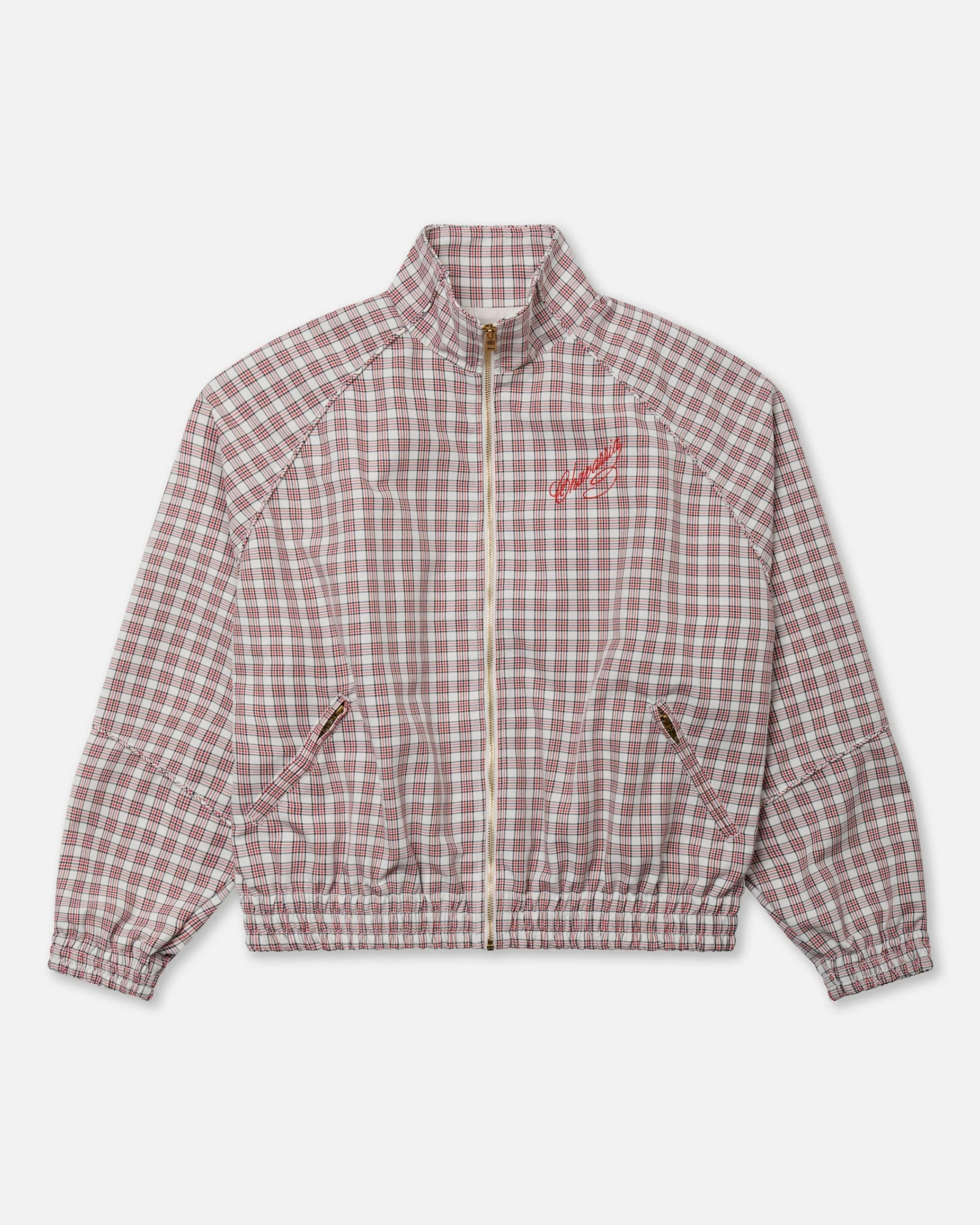 RUFF RIDER TRACK JKT - RED/WHITE PICNIC PLAID
