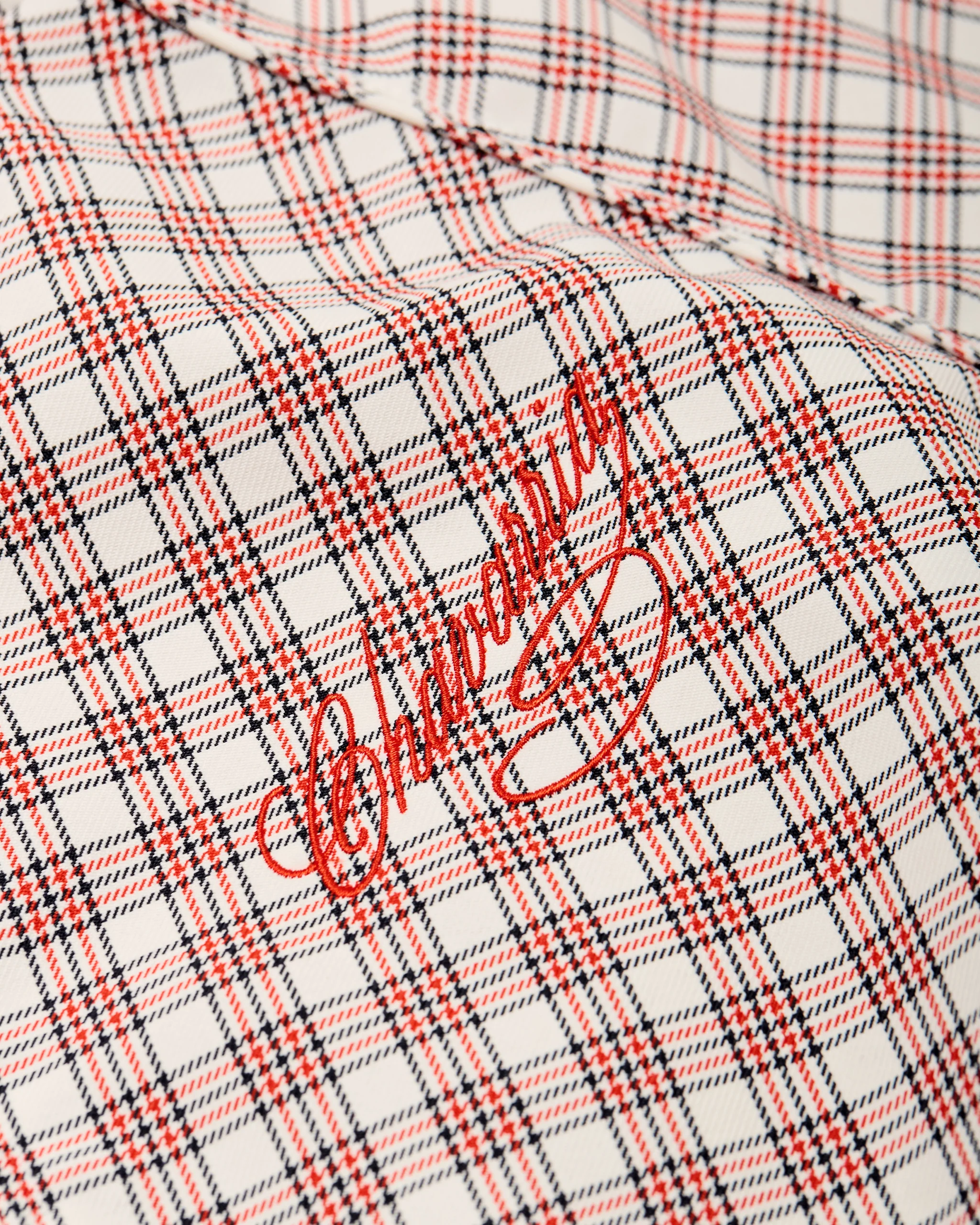 RUFF RIDER TRACK JKT - RED/WHITE PICNIC PLAID - Image 3