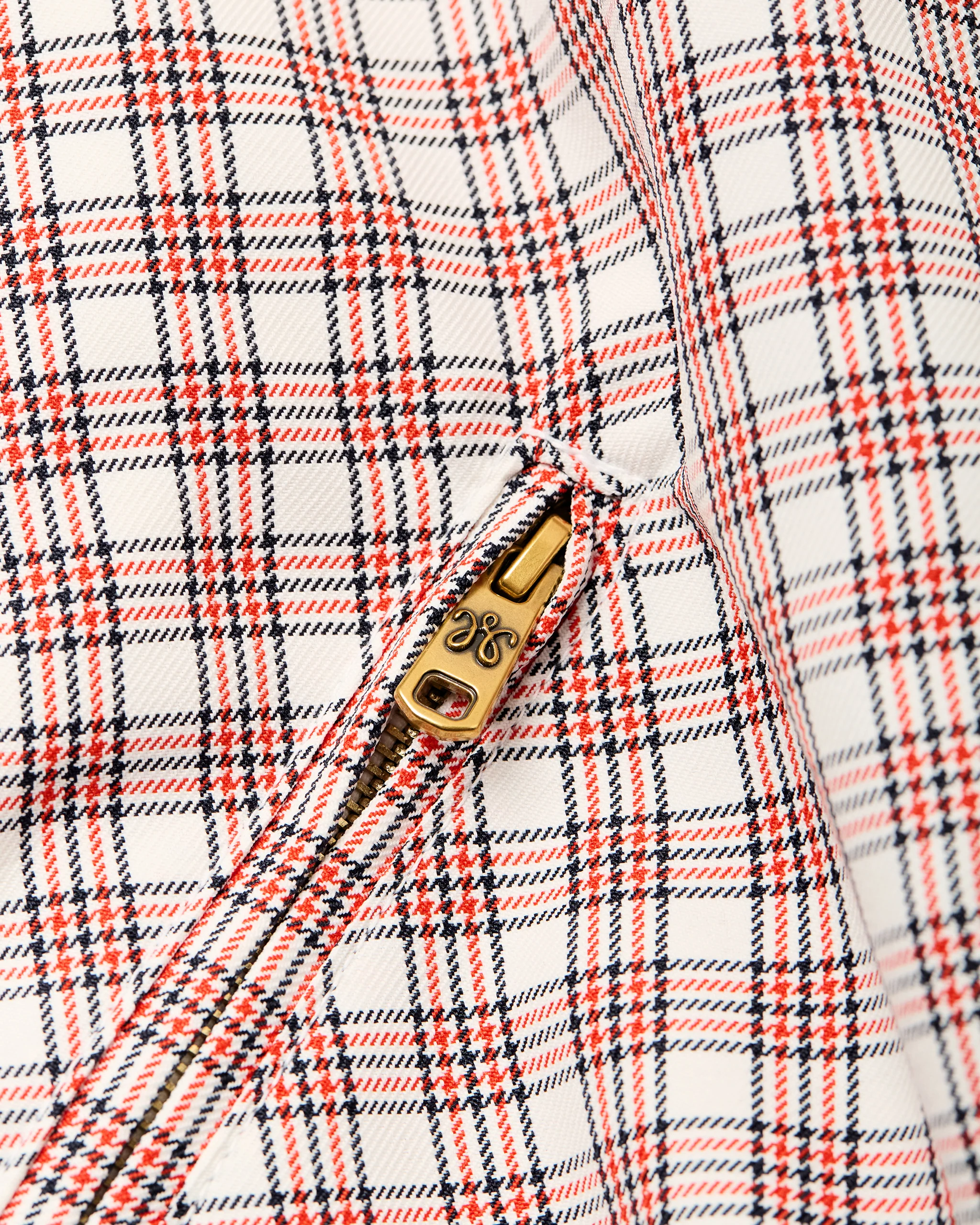 RUFF RIDER TRACK JKT - RED/WHITE PICNIC PLAID - Image 4