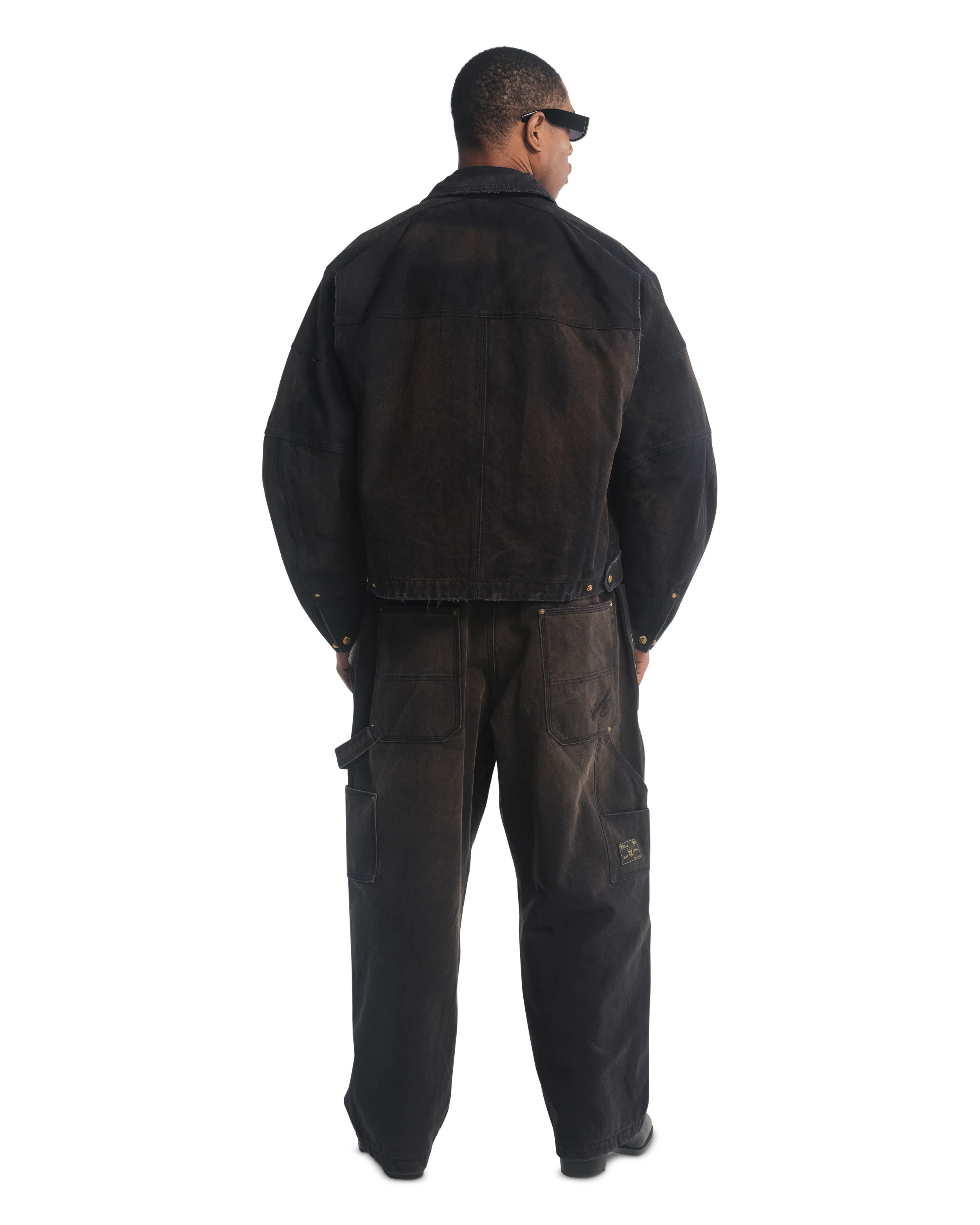 STOCKTON WORK JACKET - BLACK - Image 5