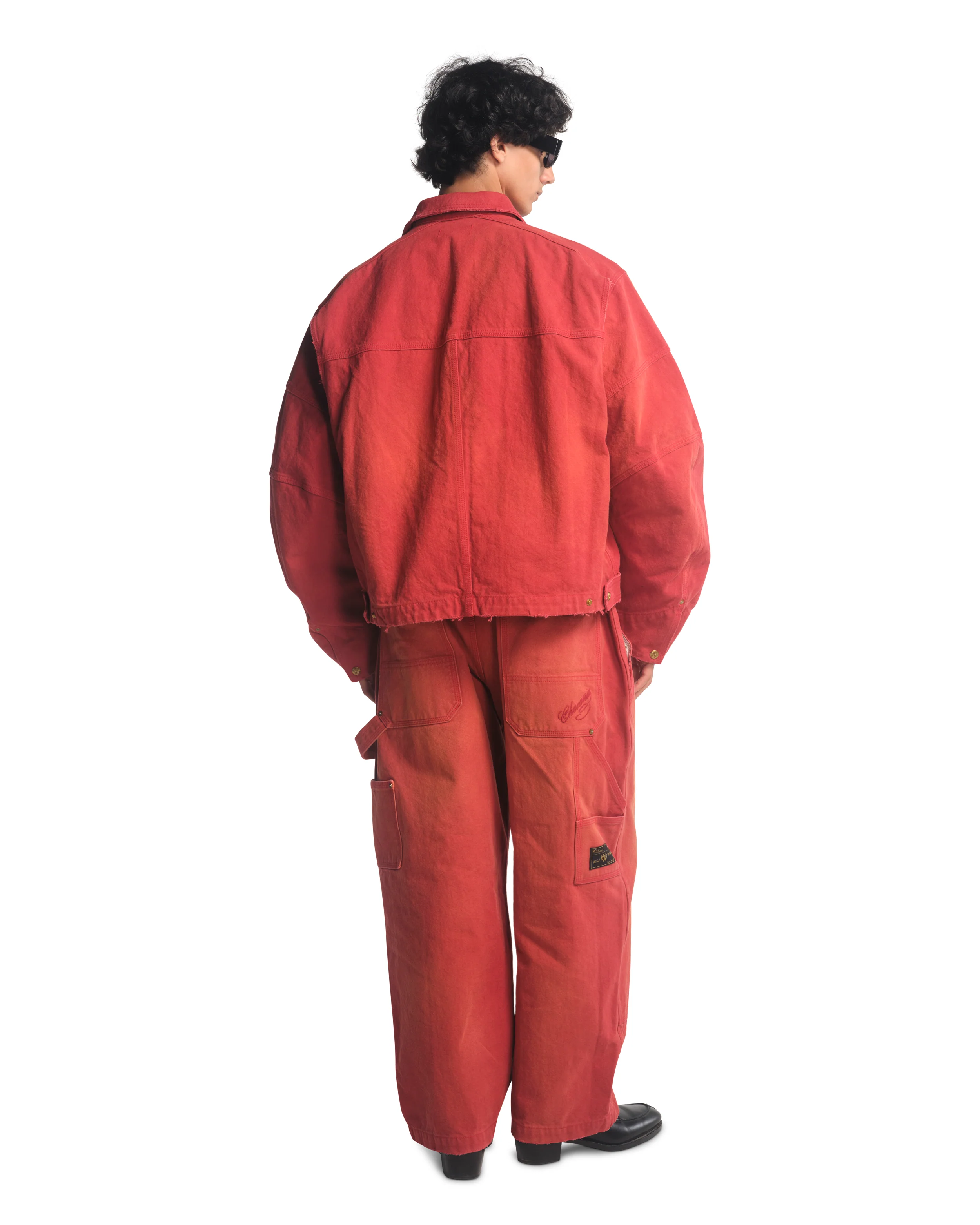 STOCKTON WORK JACKET - RED - Image 4