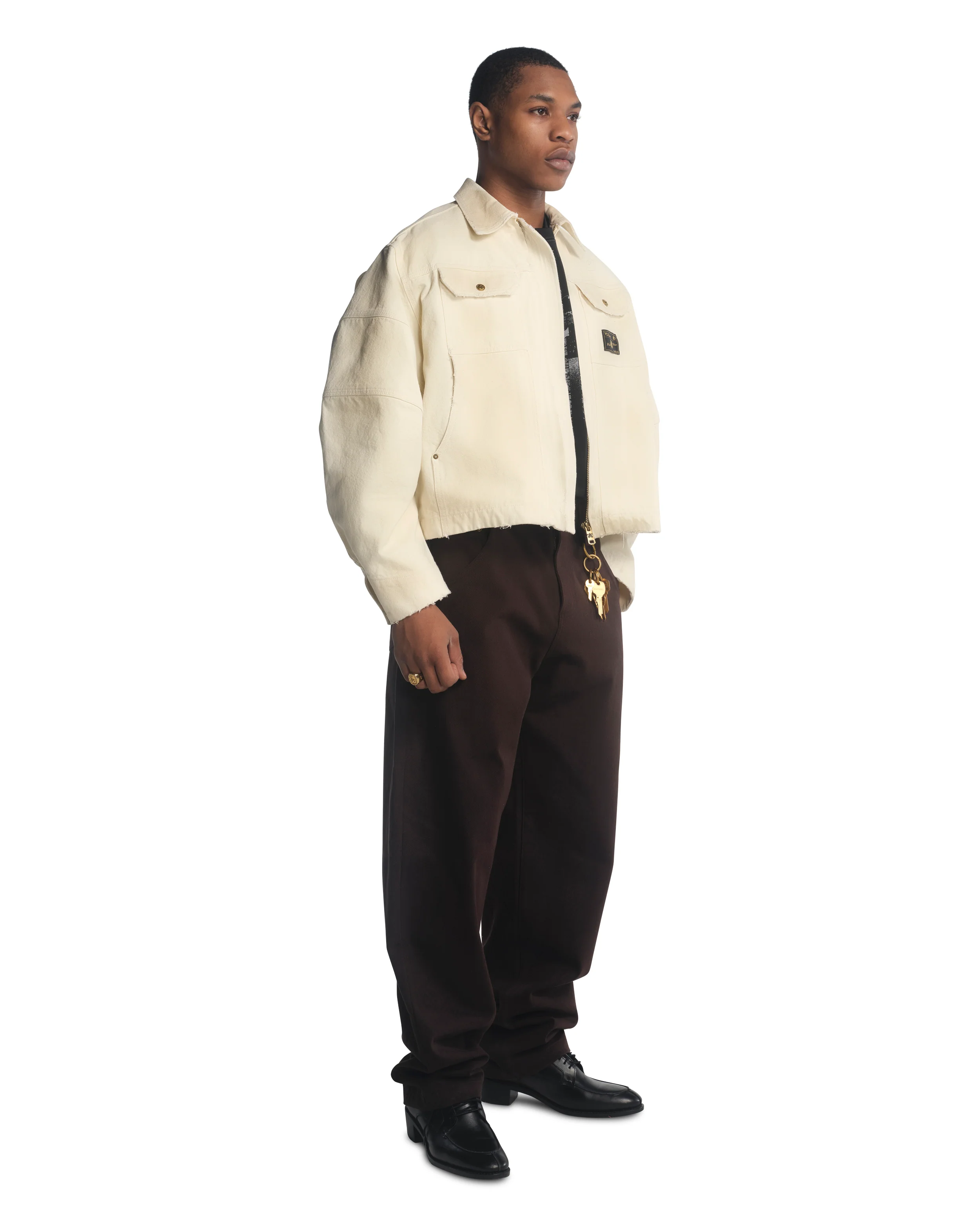 STOCKTON WORK JACKET - WHITE - Image 6