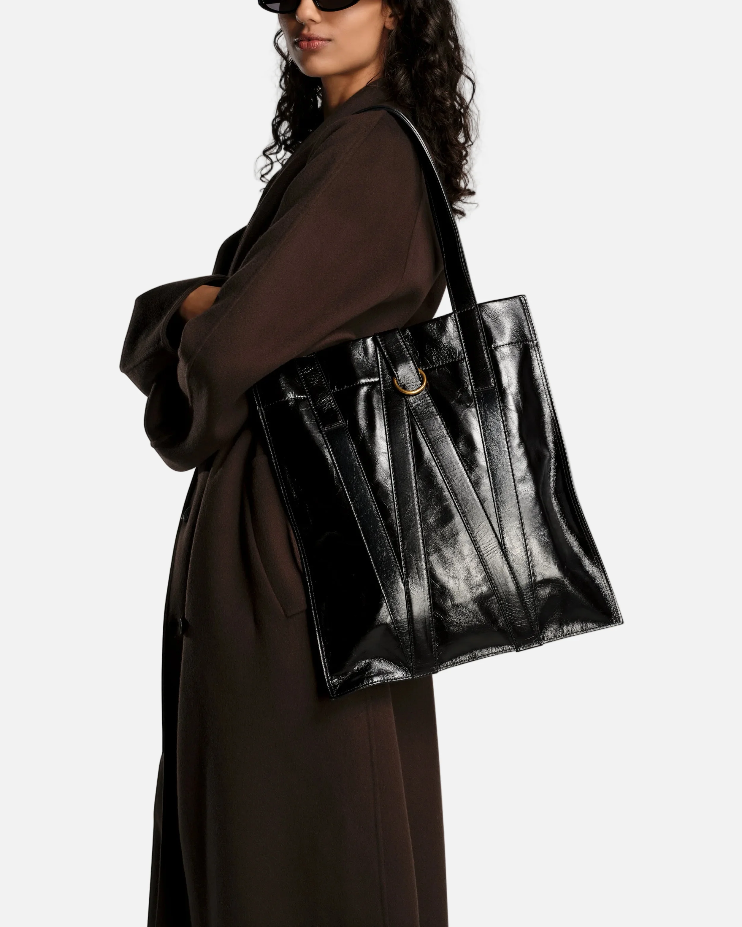 W TOTE BAG - BLACK - Image 3