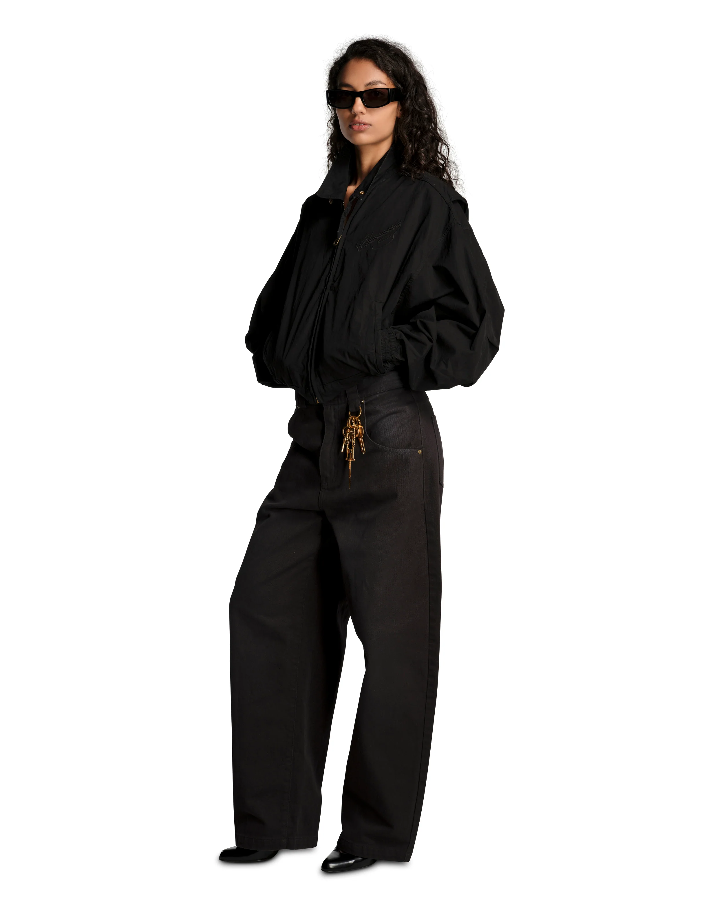 WASCO ZIP JACKET - BLACK - Image 4