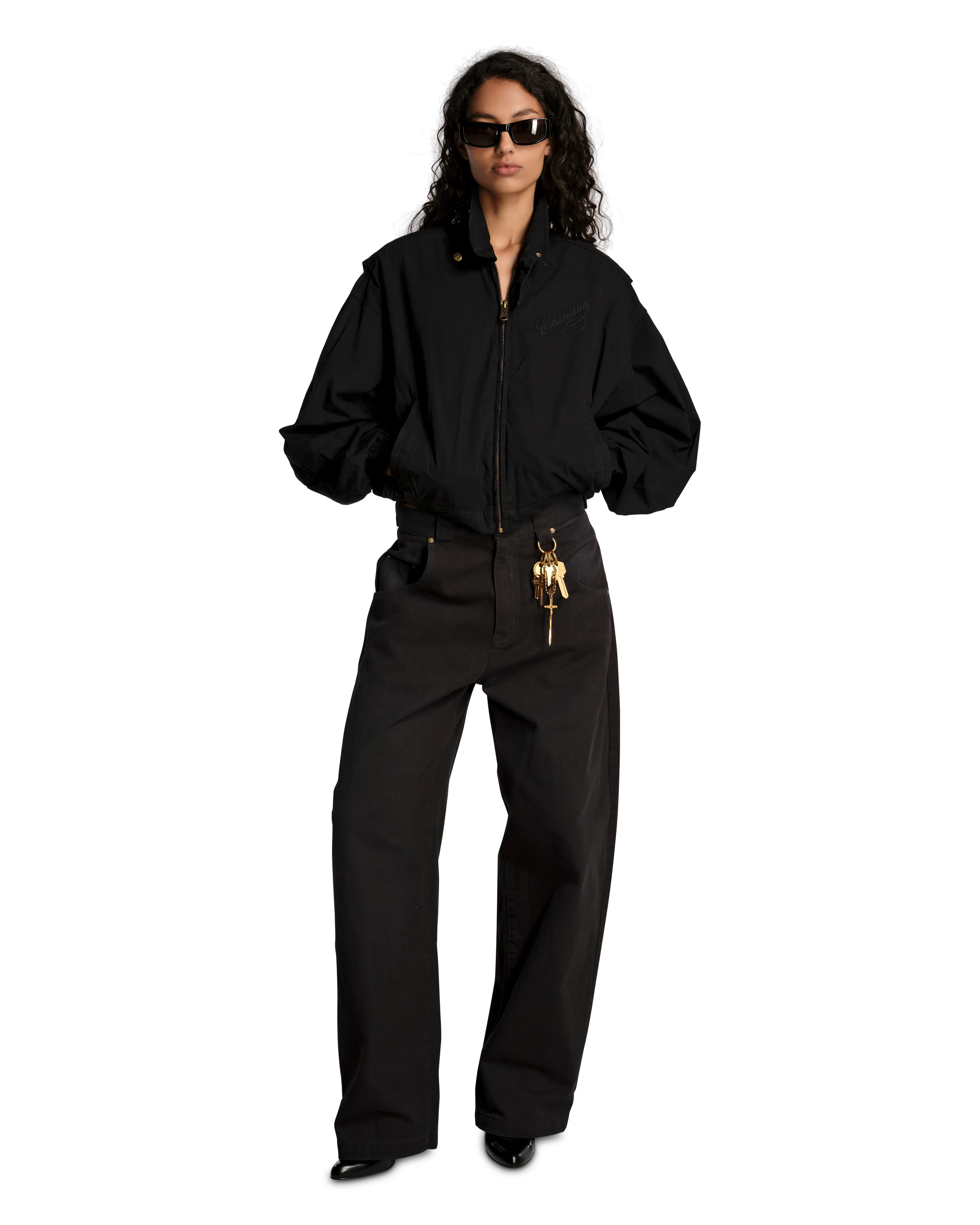 WASCO ZIP JACKET - BLACK - Image 5