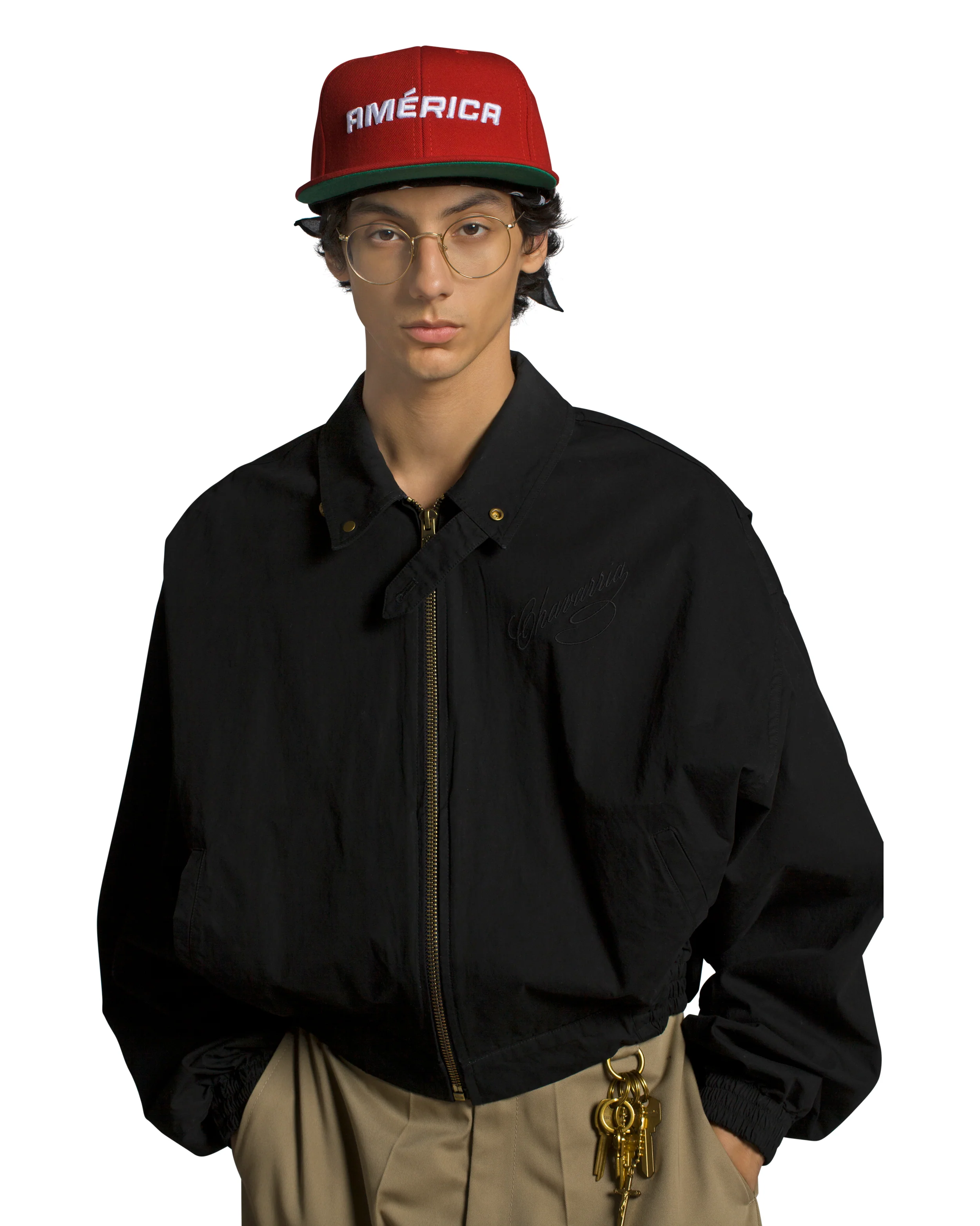 WASCO ZIP JACKET - BLACK - Image 7
