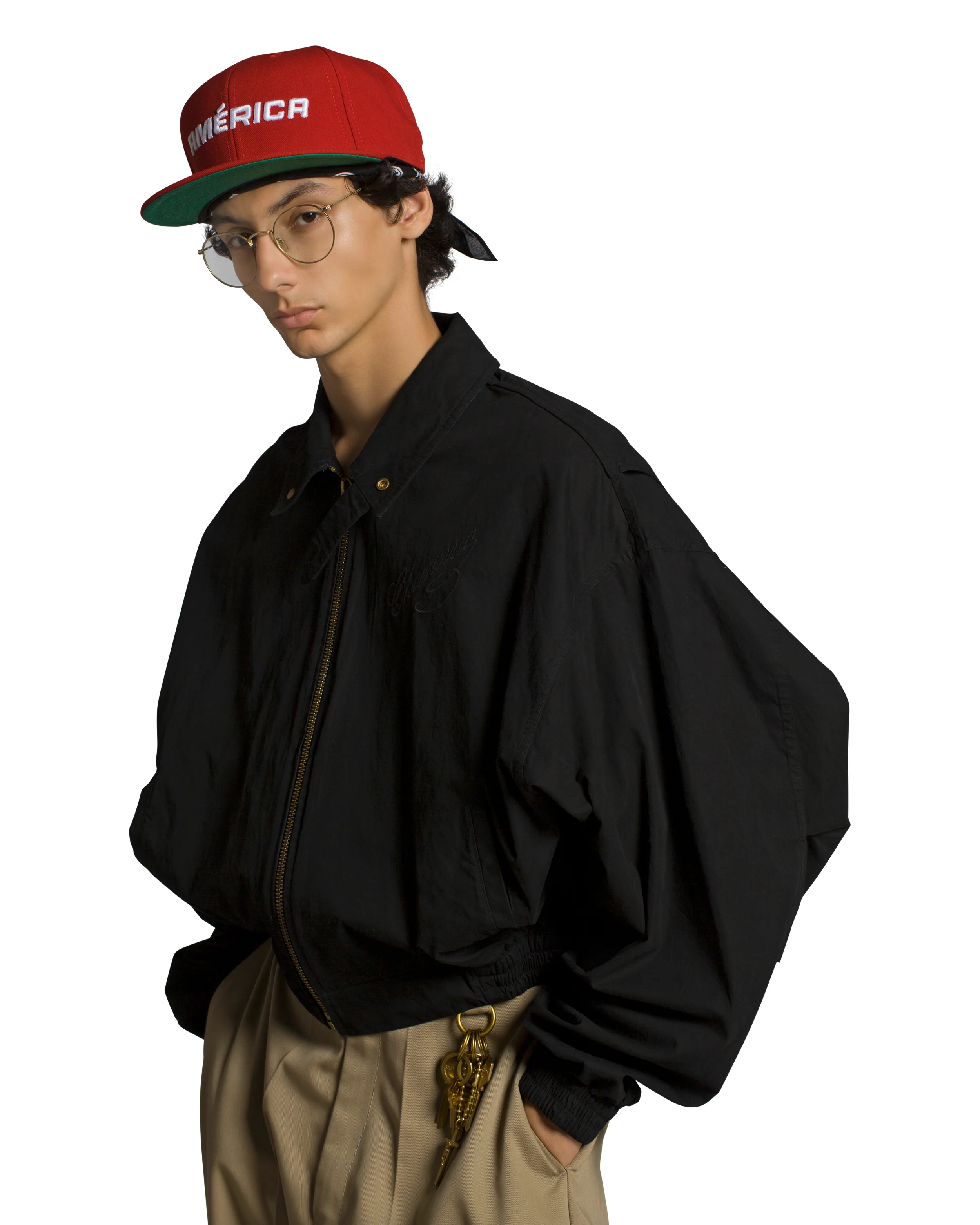WASCO ZIP JACKET - BLACK - Image 8