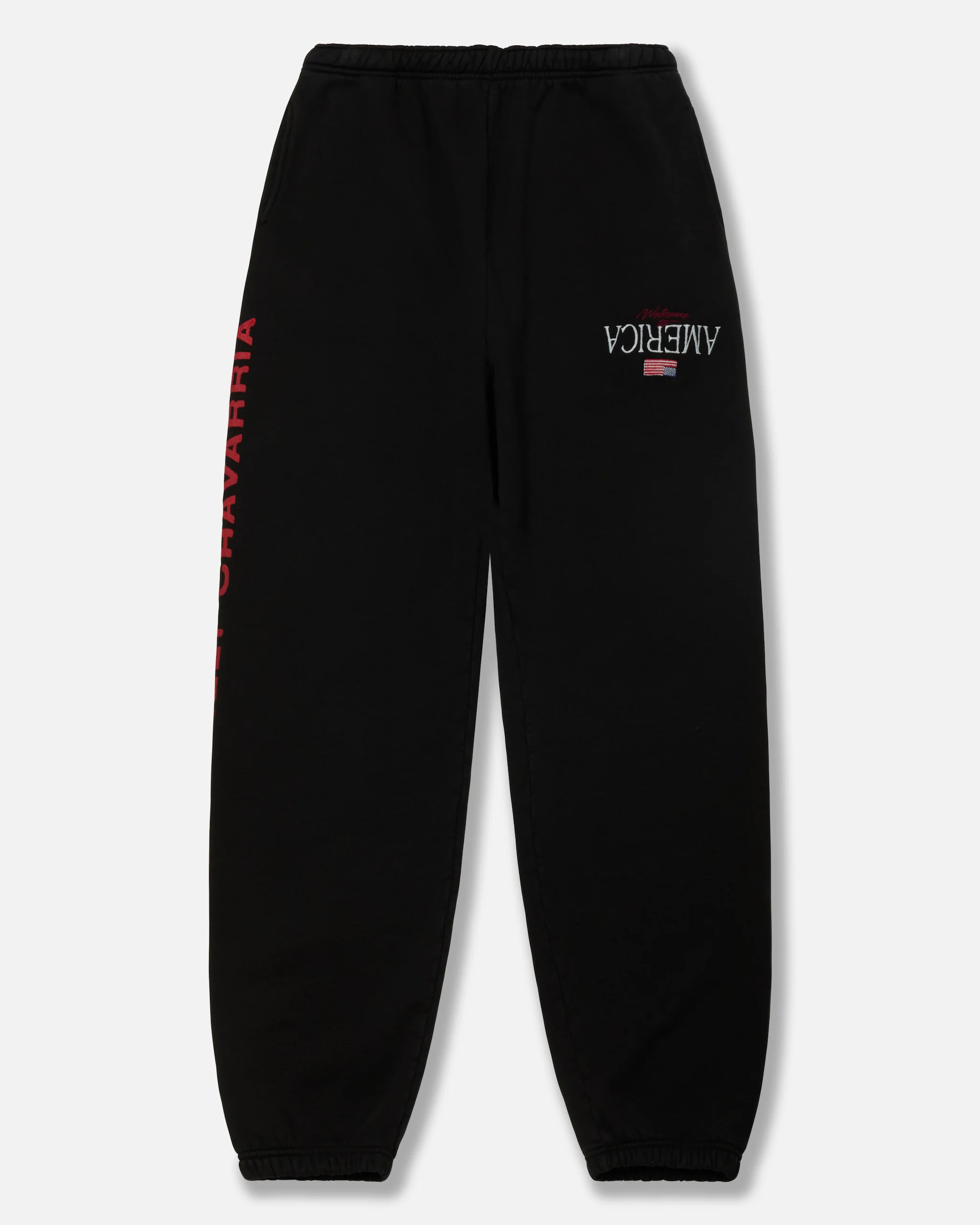 WELCOME TO AMERICA - SWEATPANT - BLACK BEAUTY