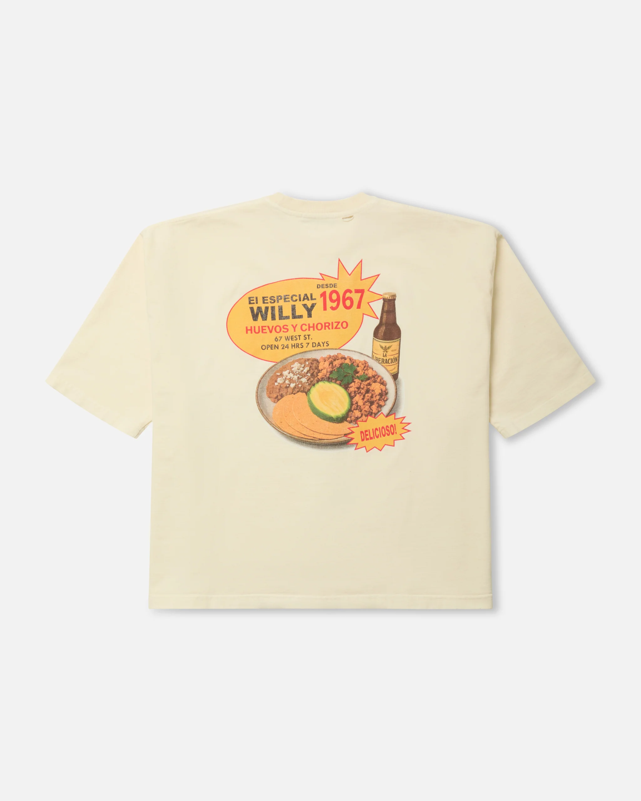 WILLY'S TACO SHOP BUFFALO TEE - MASA - Image 2