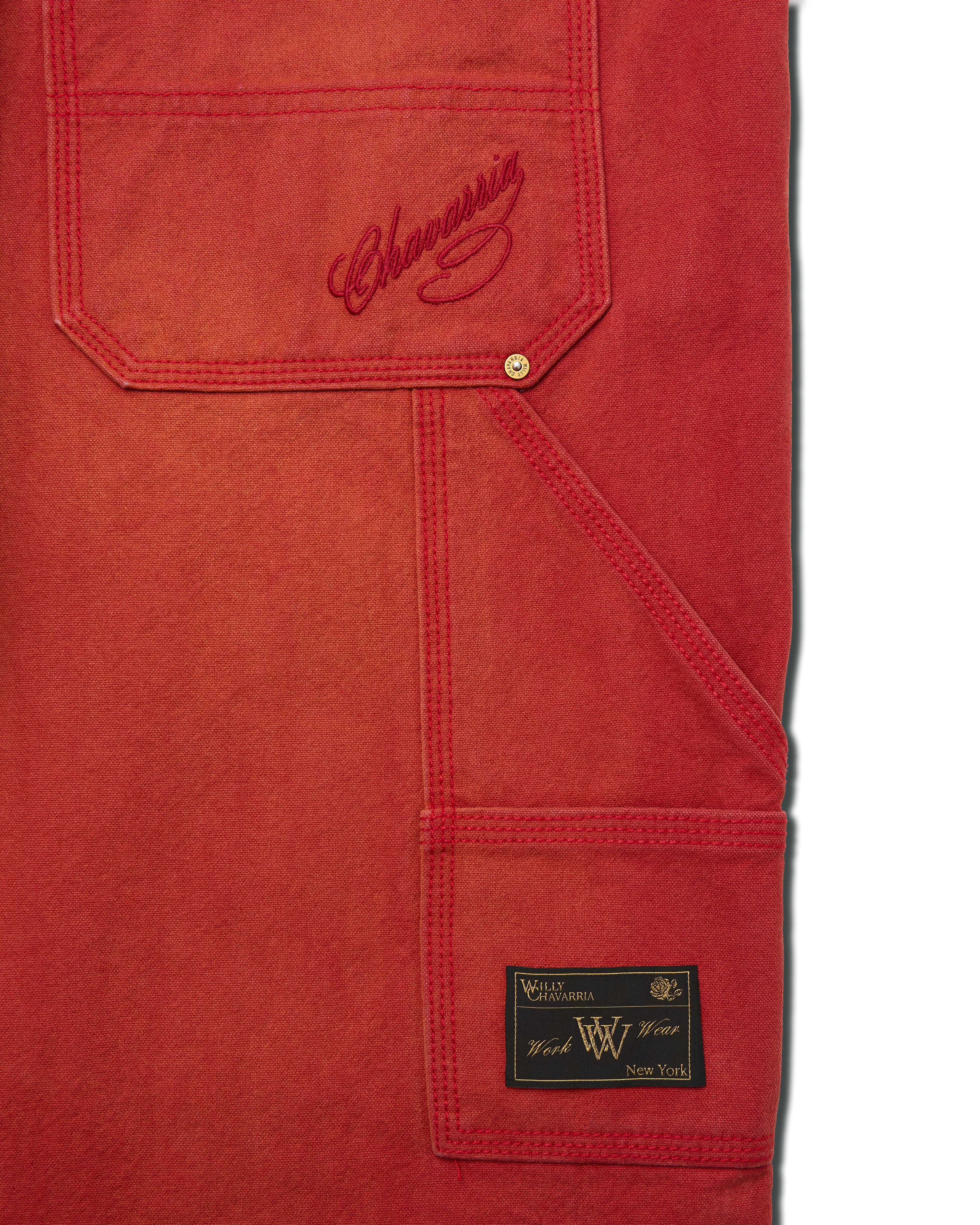 WORKWEAR TOLUCA PANT - RED - Image 4